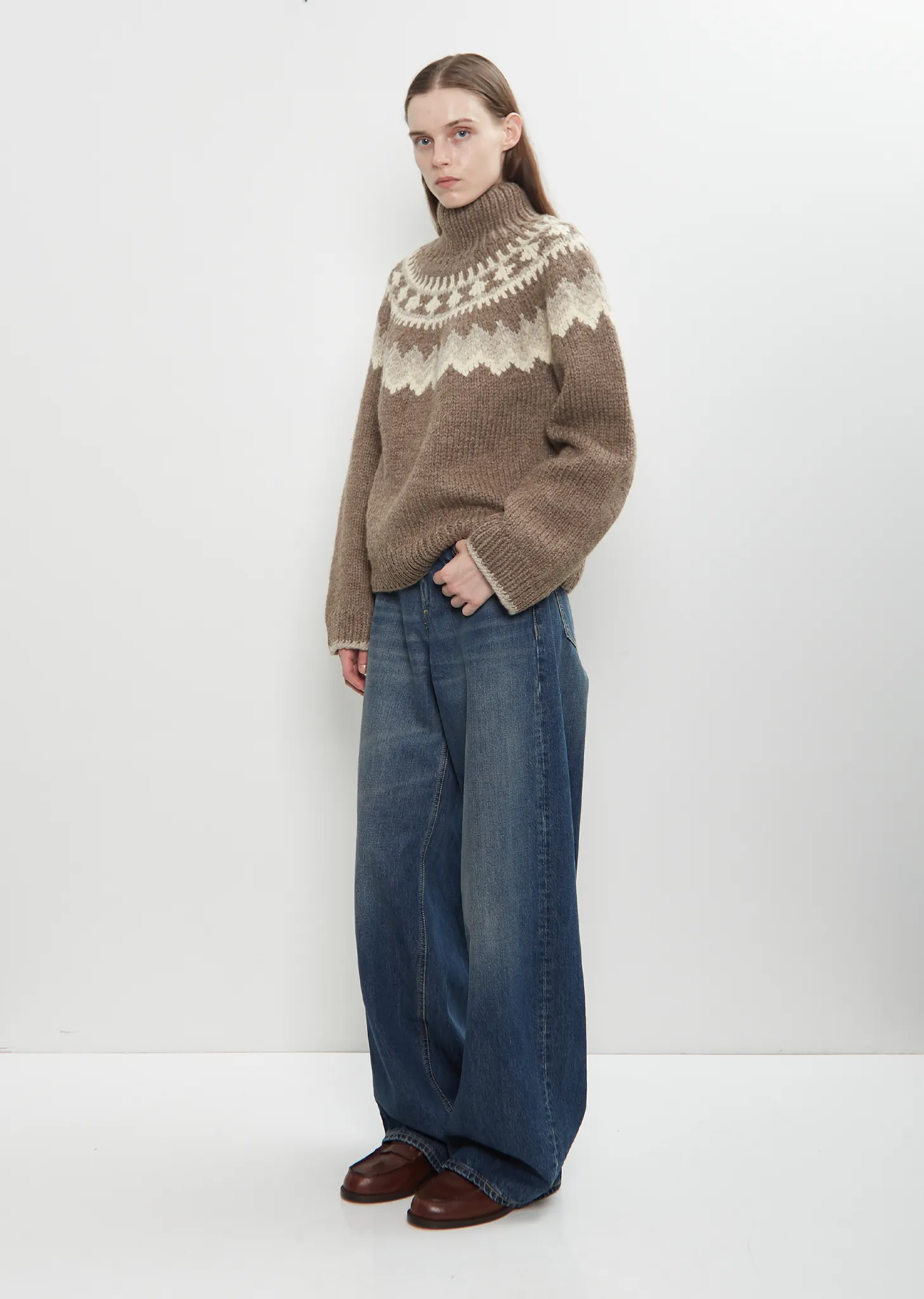 Wool Sedona Hand Knit Sweater sold by La Garconne product image thumbnail 4