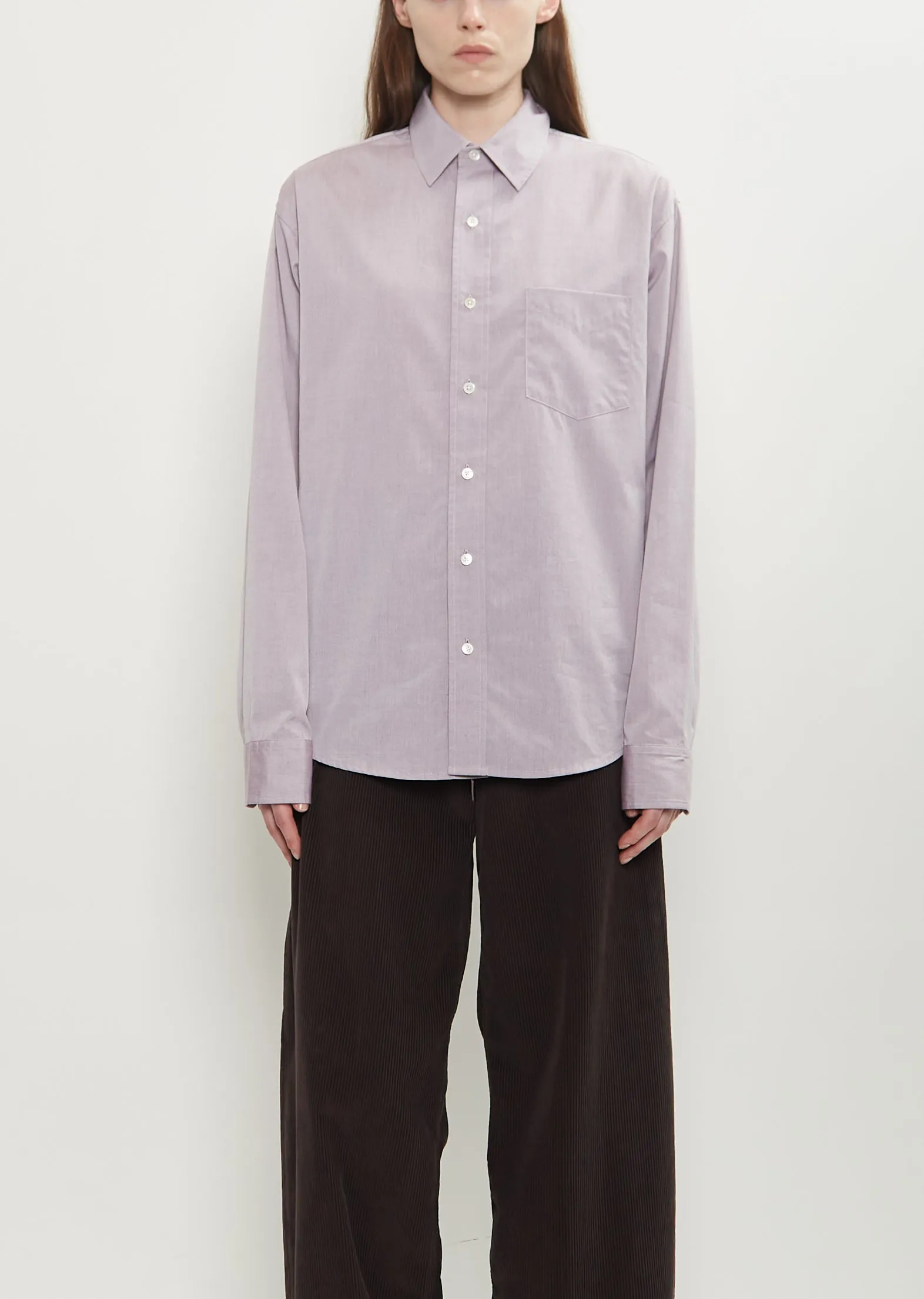Cotton Trim Shirt sold by La Garconne