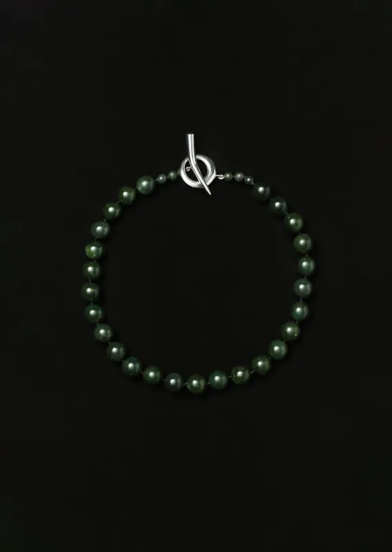 Jade Everyday Boule Collar sold by La Garconne