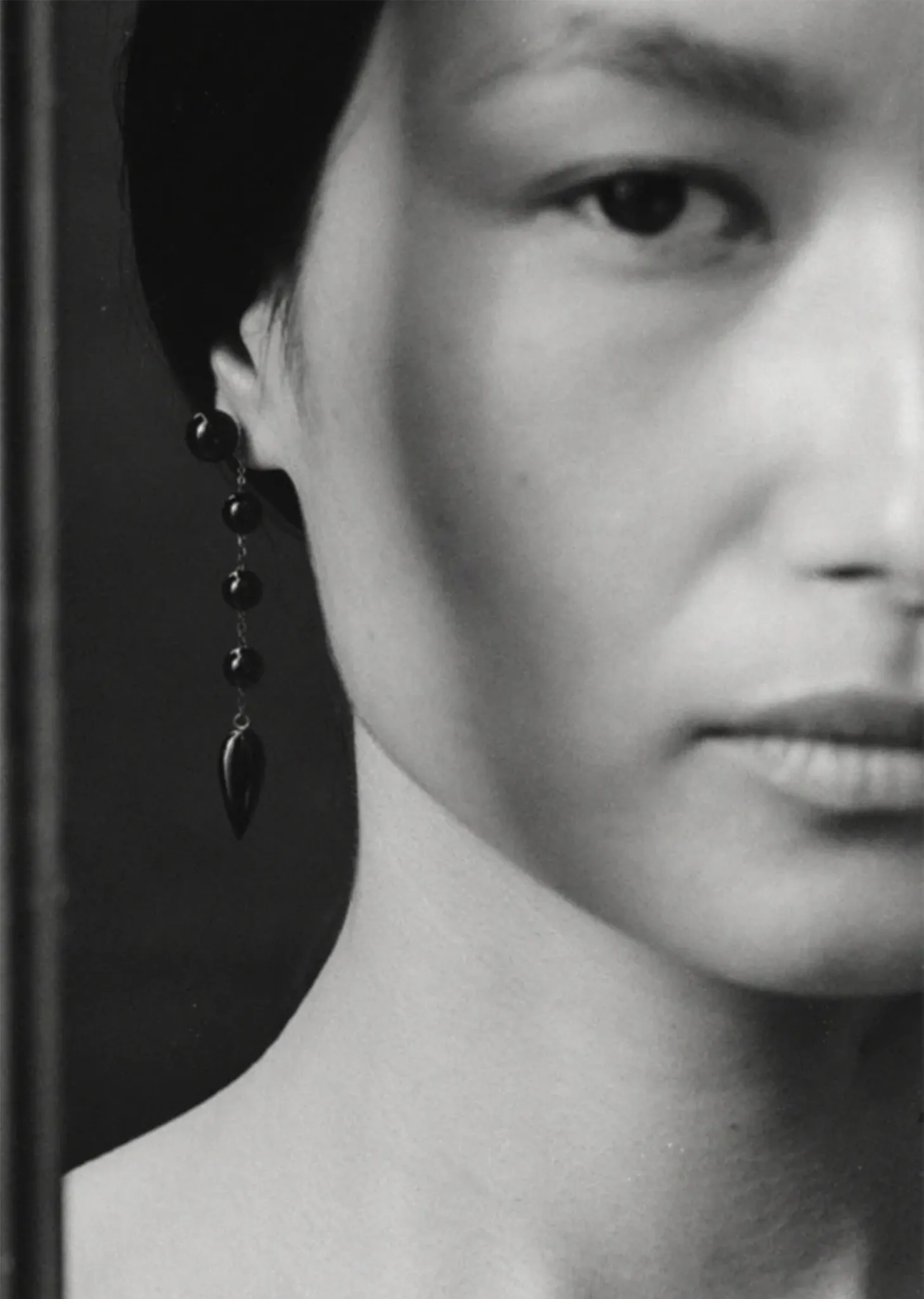 Small Onyx Phoenician Earrings sold by La Garconne product image thumbnail 4