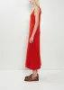 Alpaca Knit Dress — Red sold by La Garconne