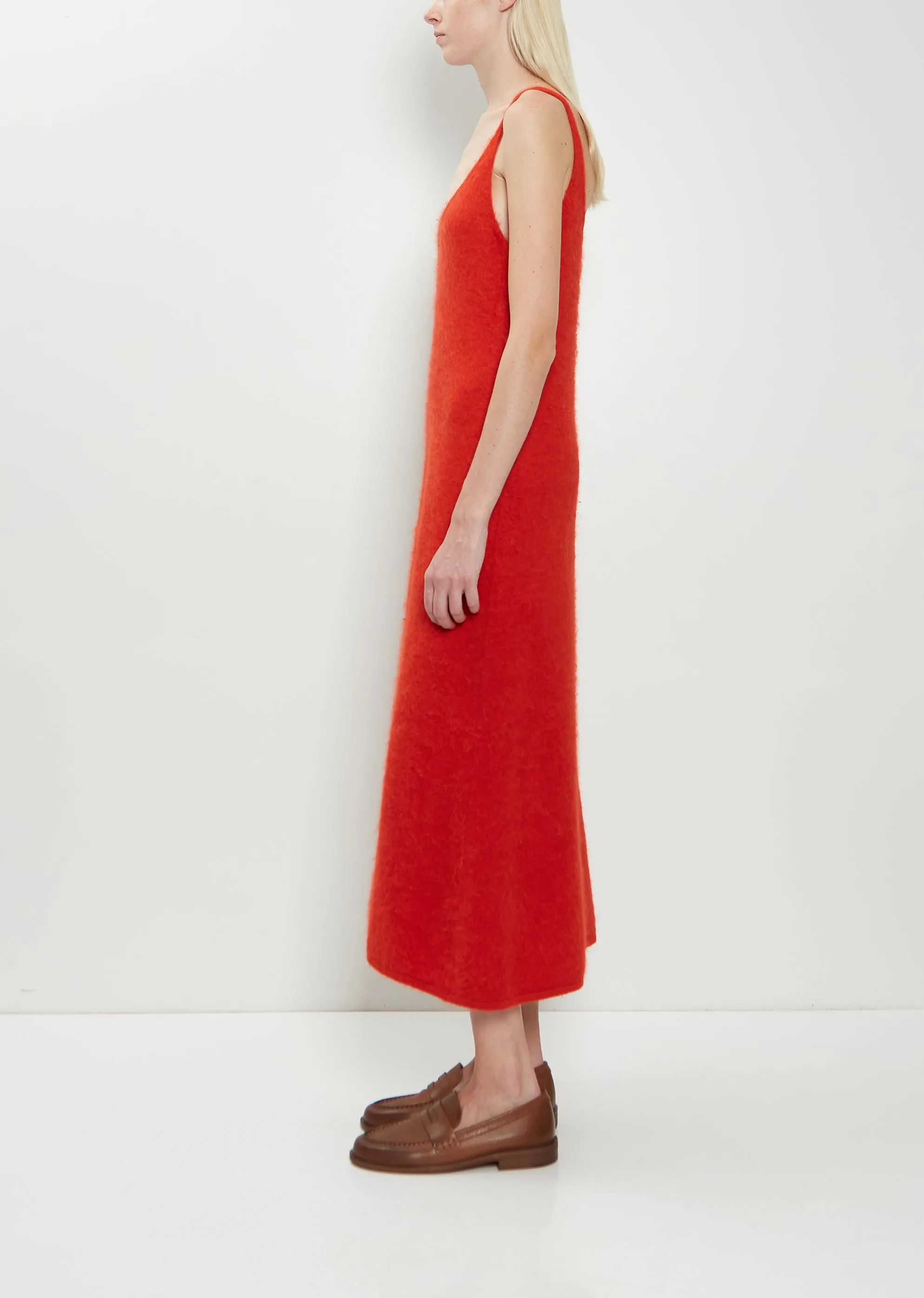 Alpaca Knit Dress — Red sold by La Garconne product image thumbnail 2