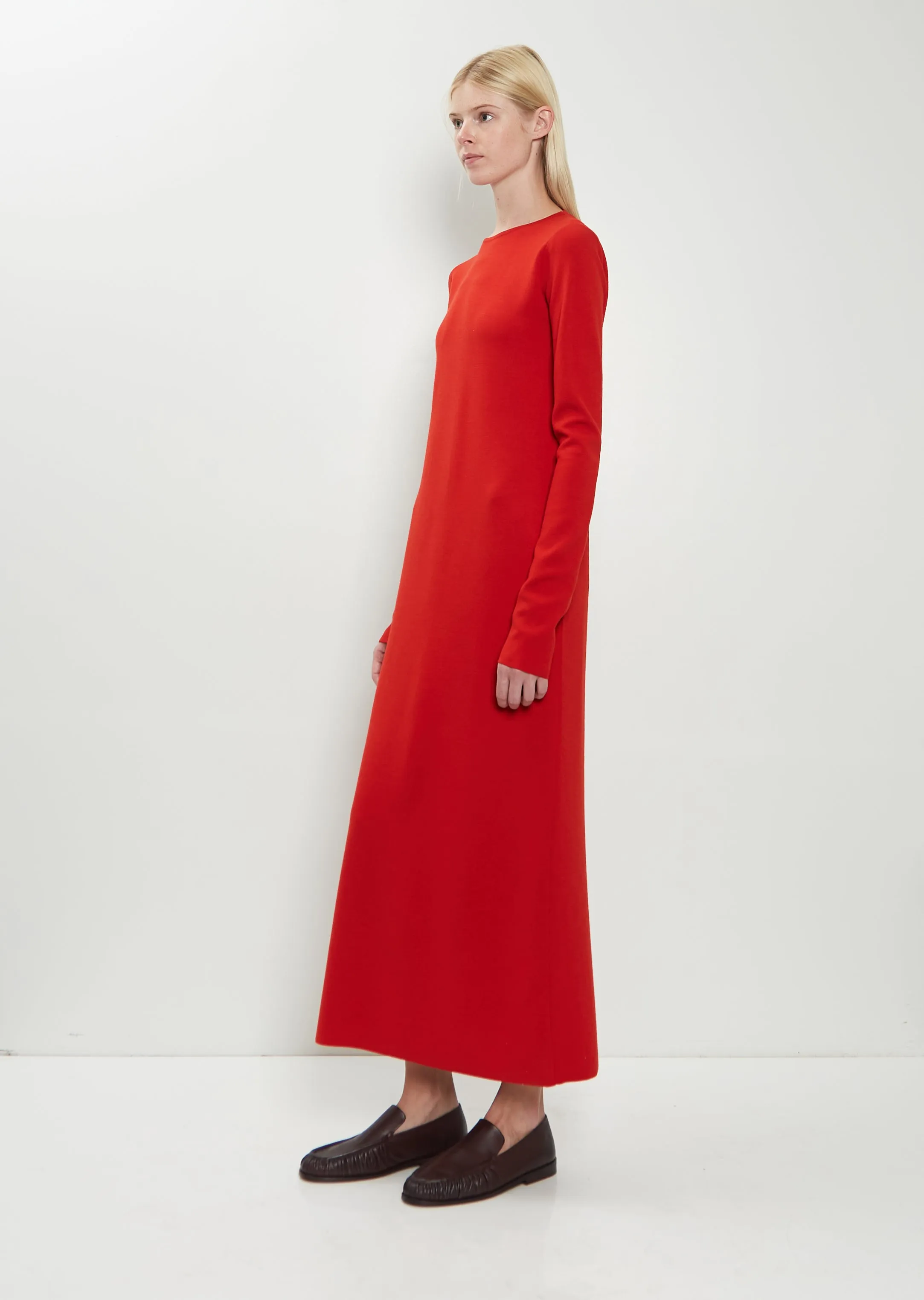 Stretch Wool Double Face Knit Dress sold by La Garconne product image thumbnail 4