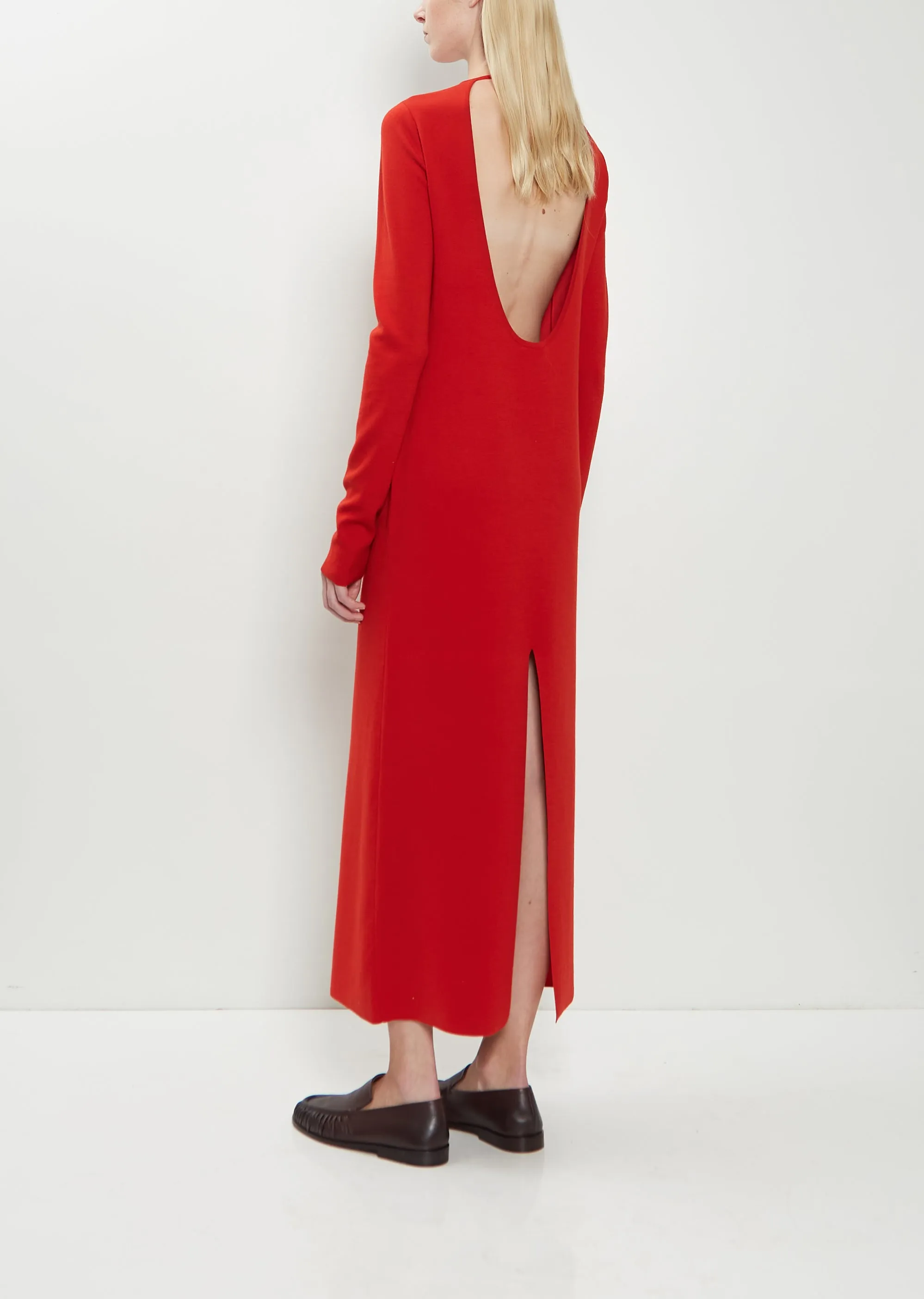 Stretch Wool Double Face Knit Dress sold by La Garconne product image thumbnail 3