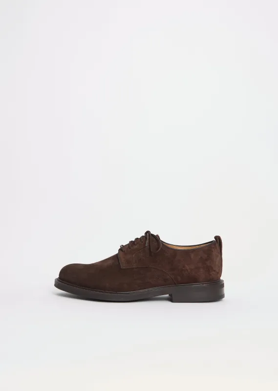 Pentire Suede Derby sold by La Garconne