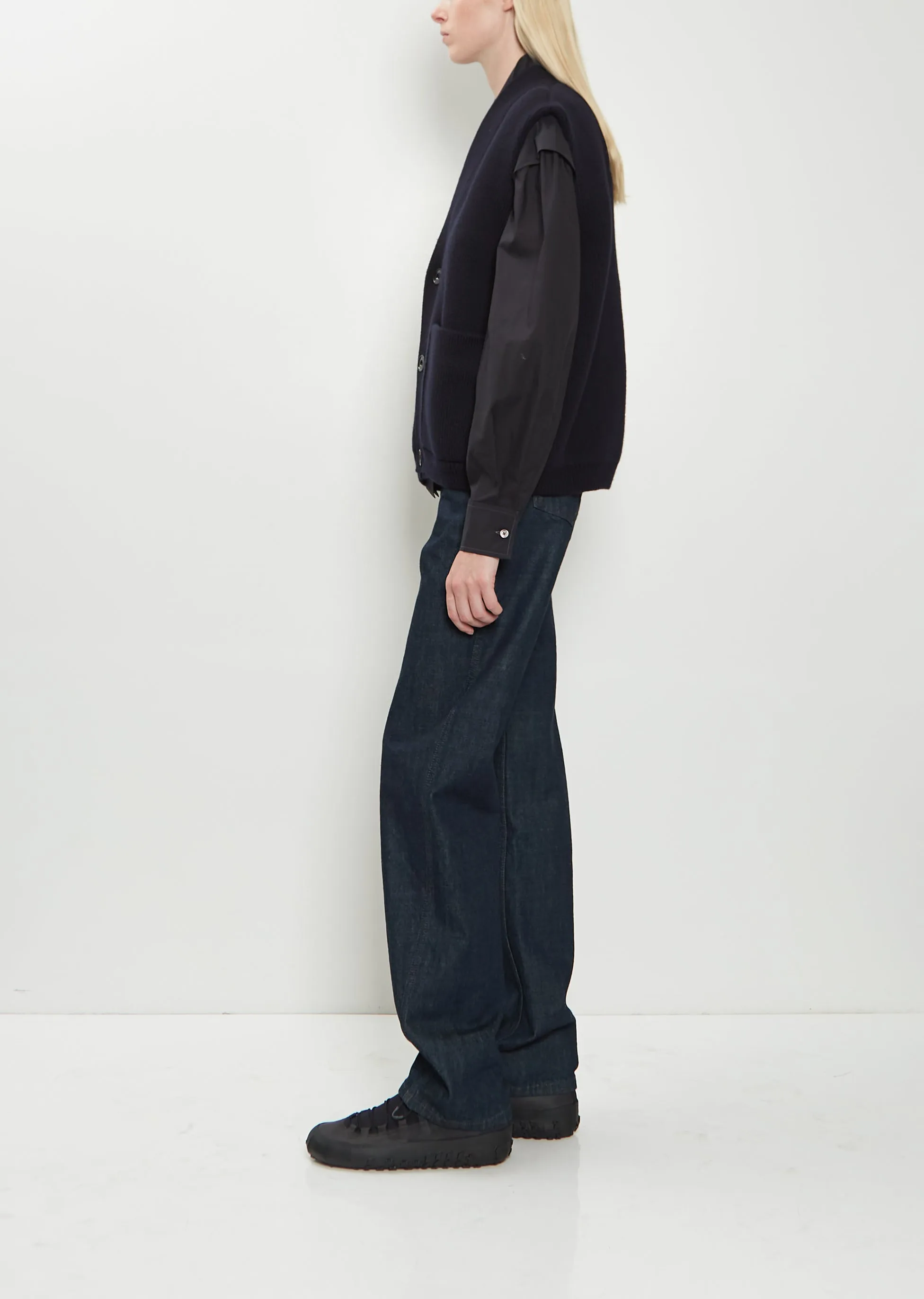 Maxi Sleeveless Cardigan sold by La Garconne product image thumbnail 2