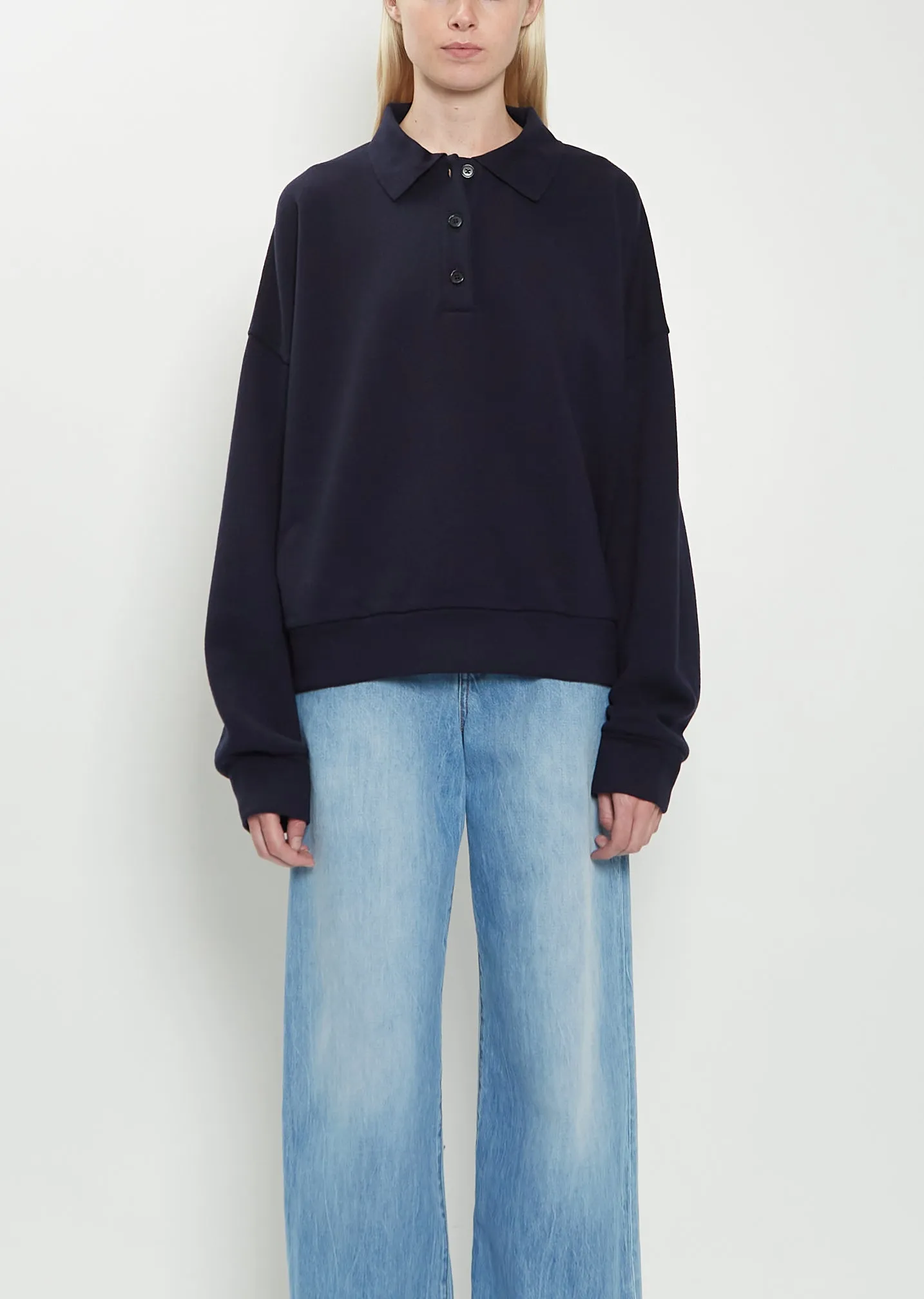 Corzas Cashmere Cotton Top sold by La Garconne