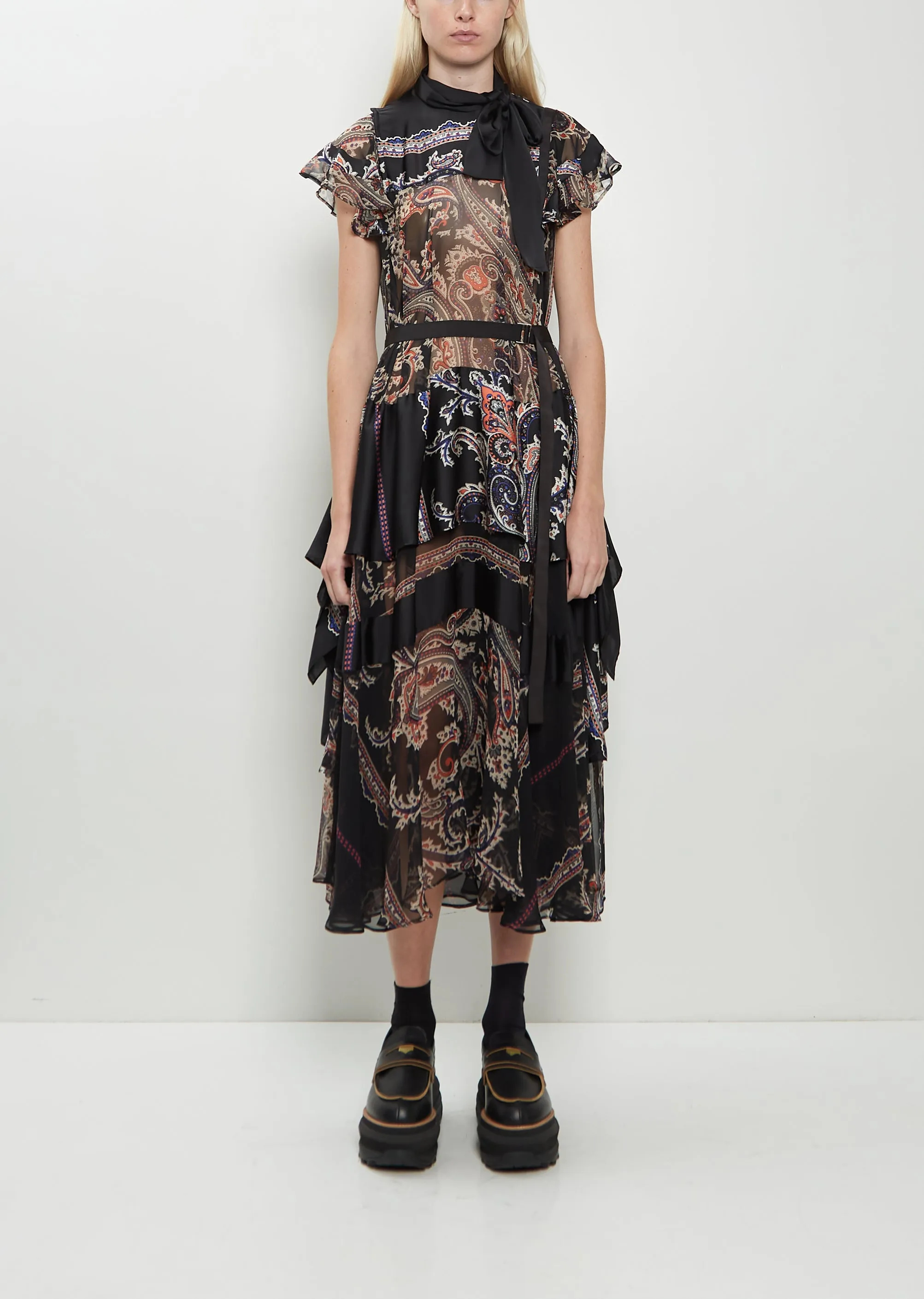 Paisley Print Dress sold by La Garconne