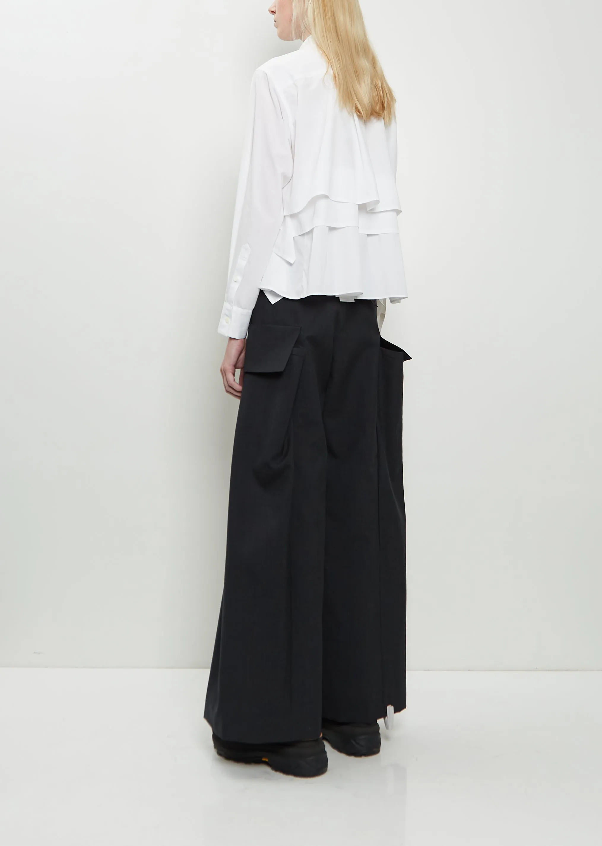 Poplin Handkerchief Shirt sold by La Garconne product image thumbnail 3