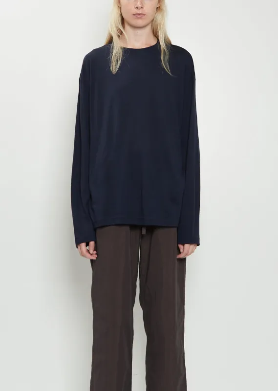 Wool Crew Neck Pullover sold by La Garconne