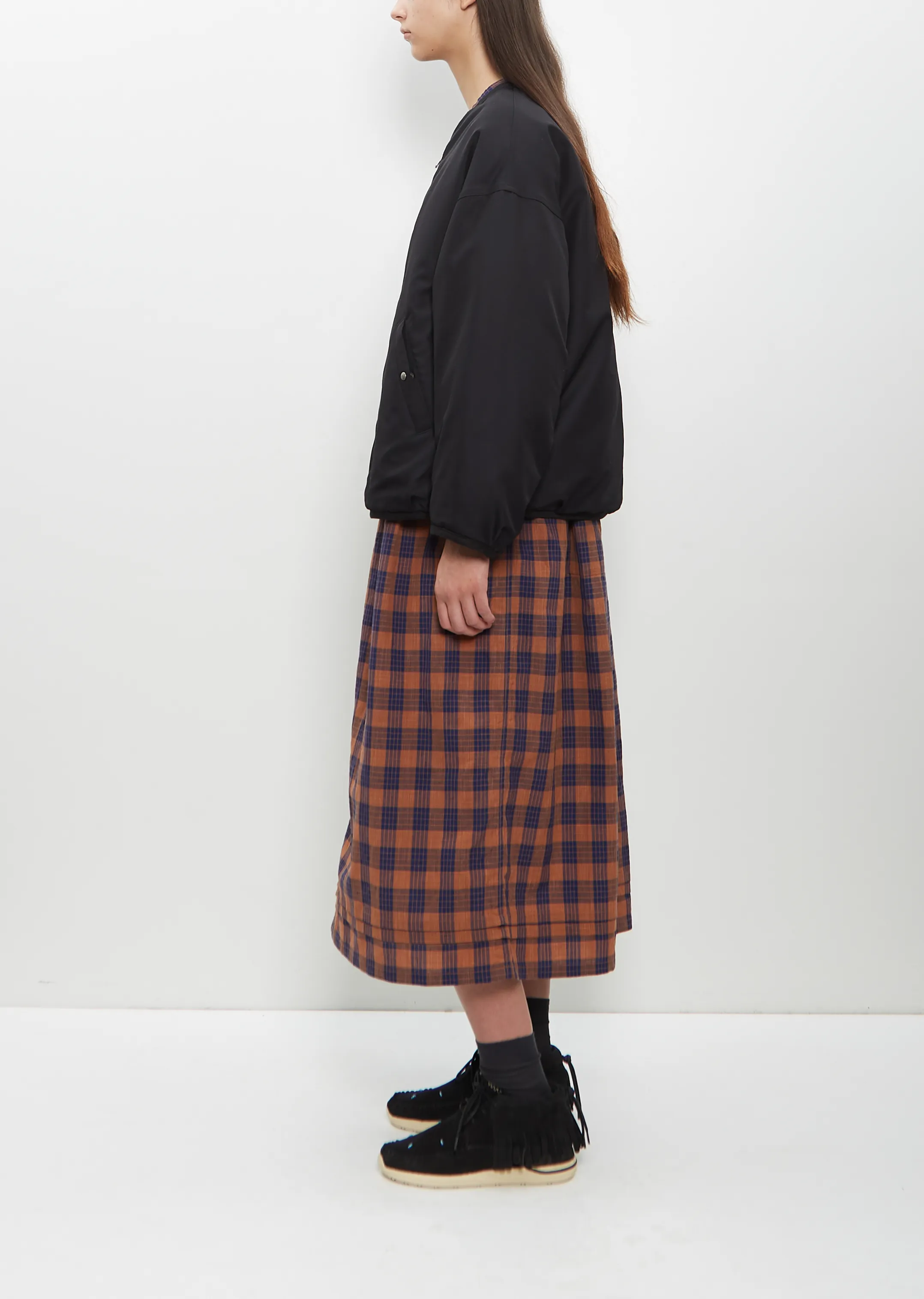 Reversible Liner Down Jacket — Black sold by La Garconne product image thumbnail 2