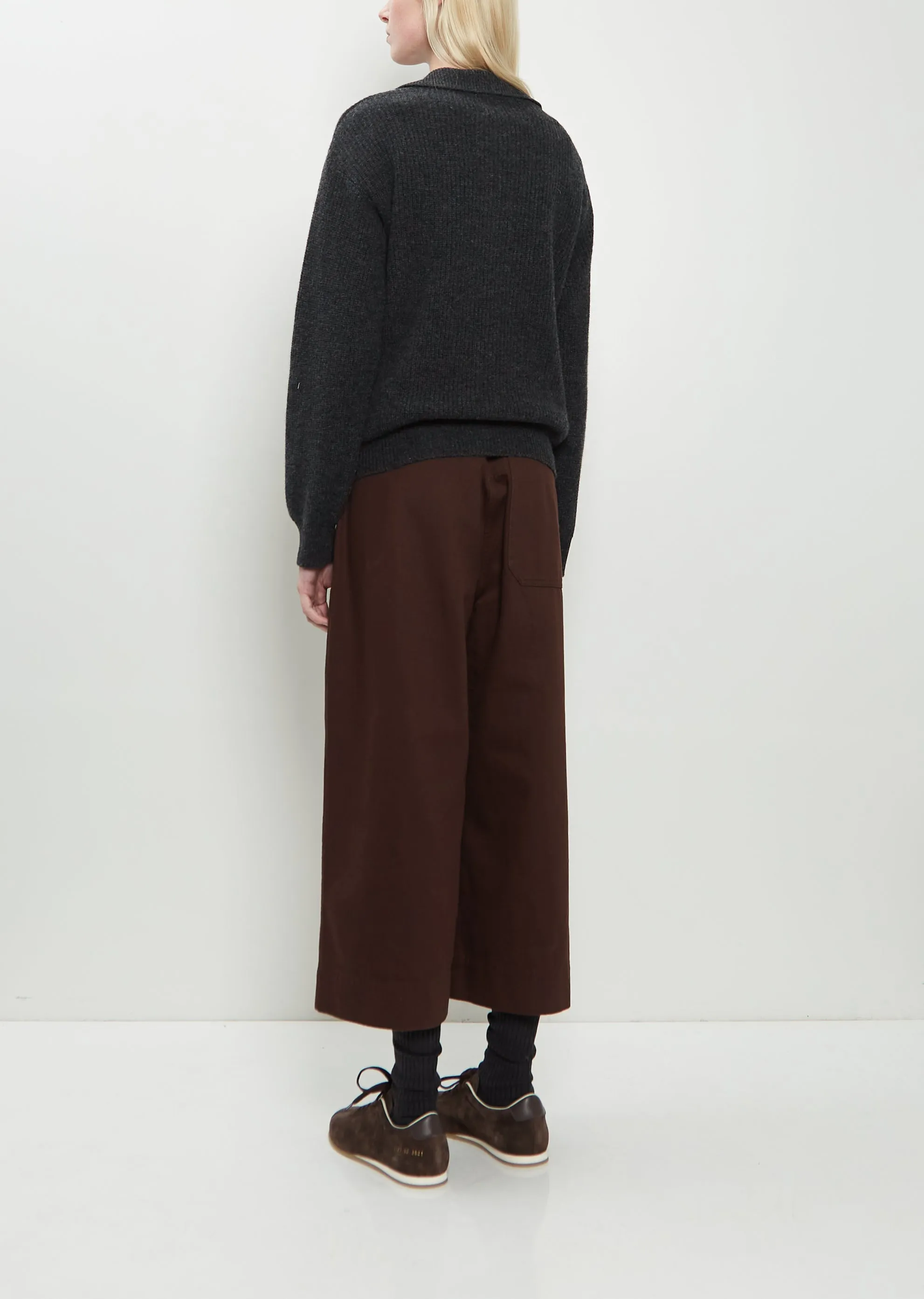 3-Button Wool Polo sold by La Garconne product image thumbnail 3