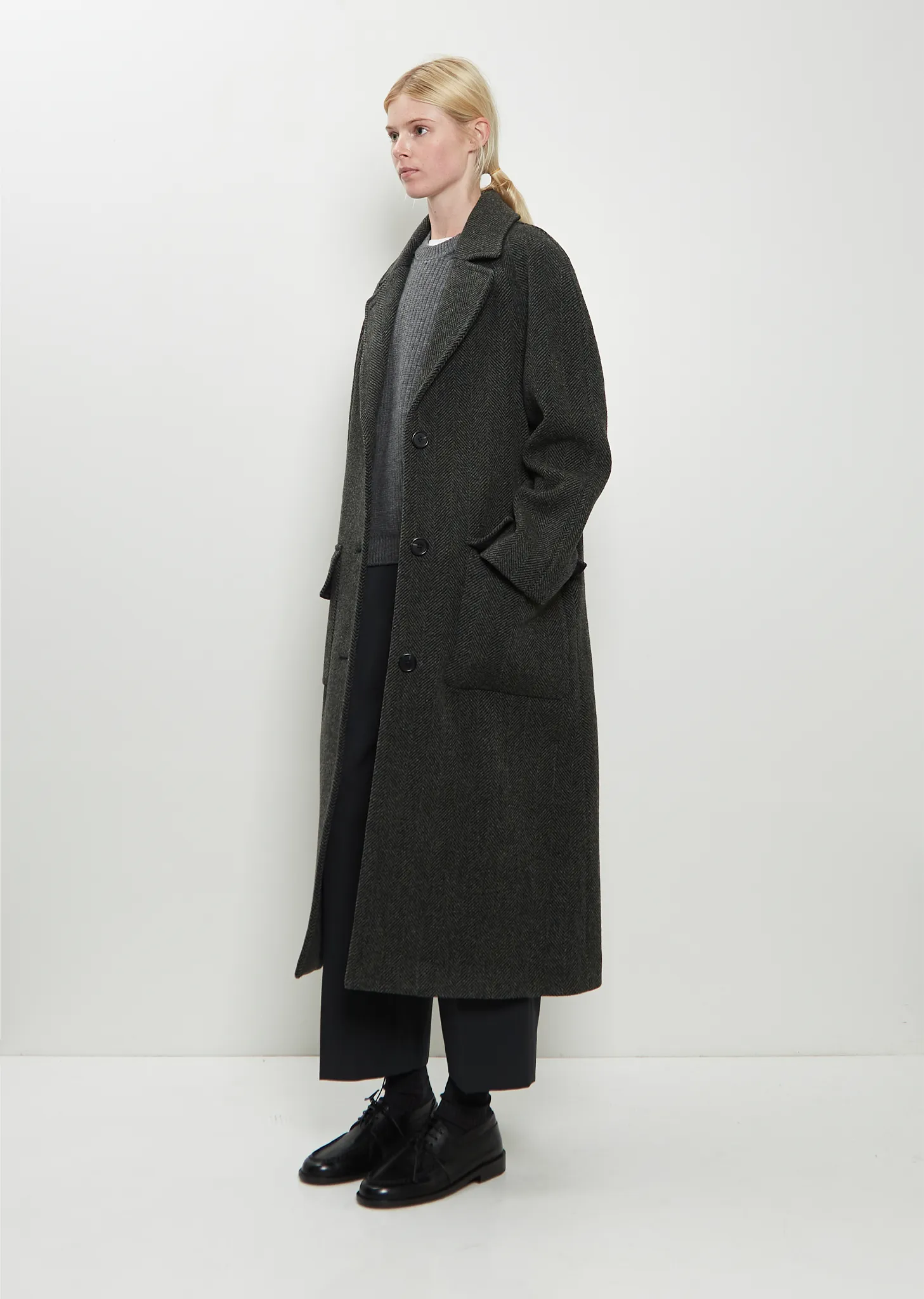 Raglan Wool Overcoat sold by La Garconne product image thumbnail 4
