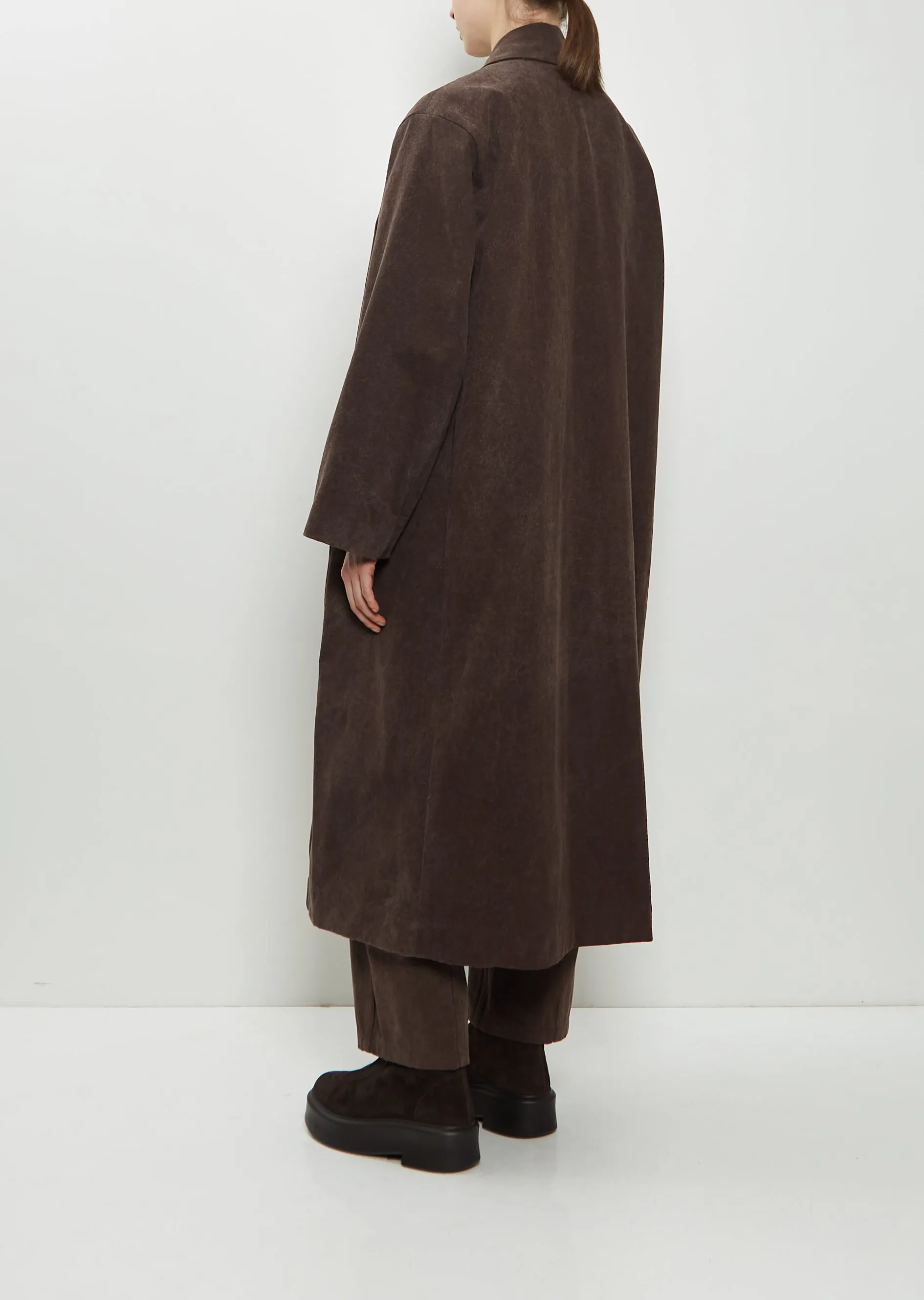 Cotton Canvas Car Coat sold by La Garconne product image thumbnail 3