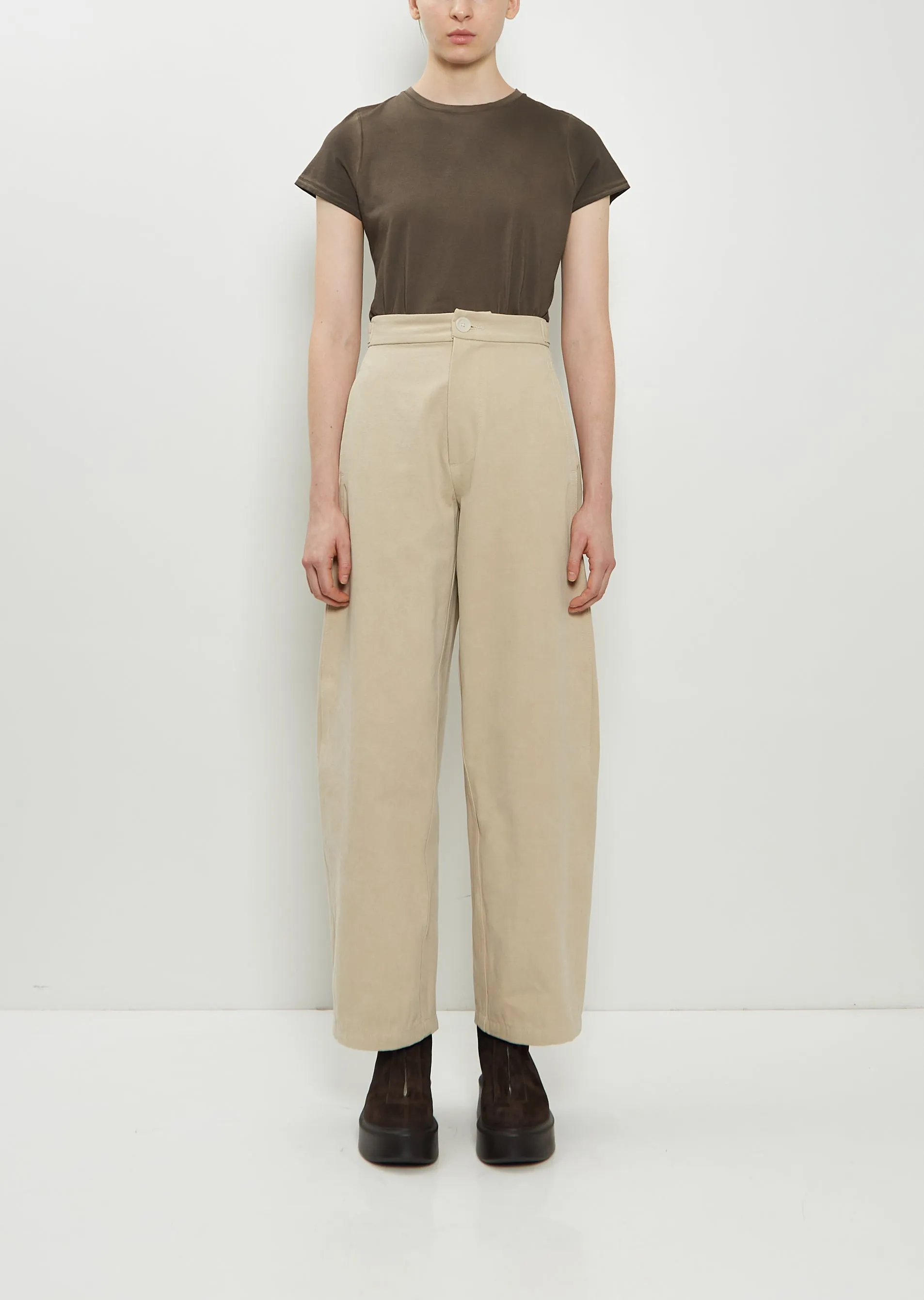Cotton Canvas Pants — Washed Antique sold by La Garconne