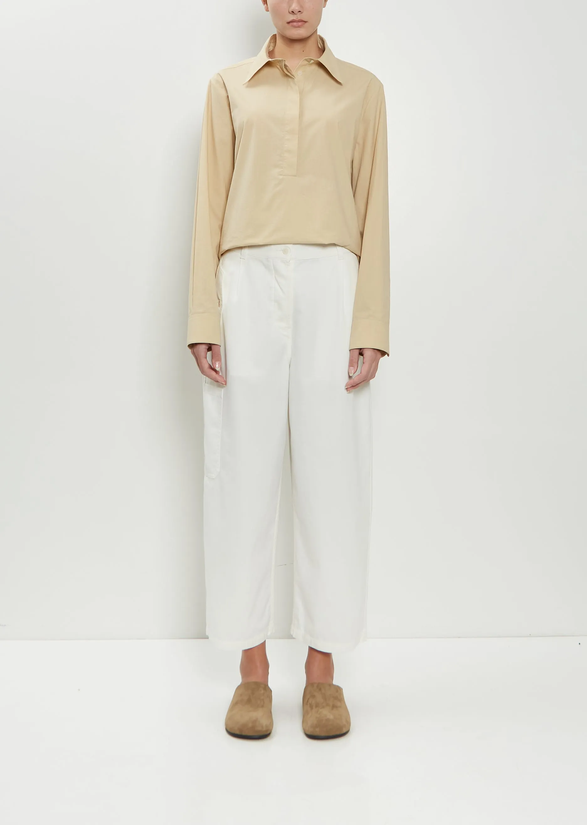 Quinto Cotton Pant sold by La Garconne
