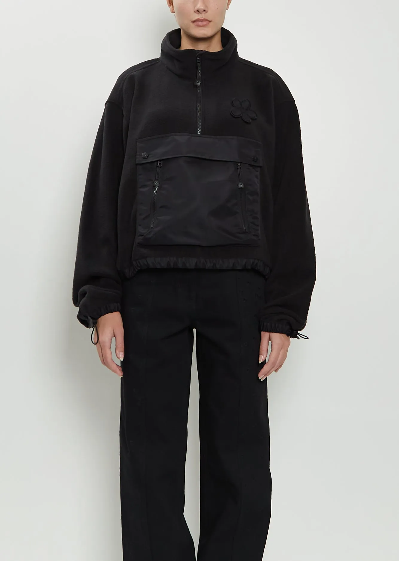 Bastian Fleece Anorak sold by La Garconne