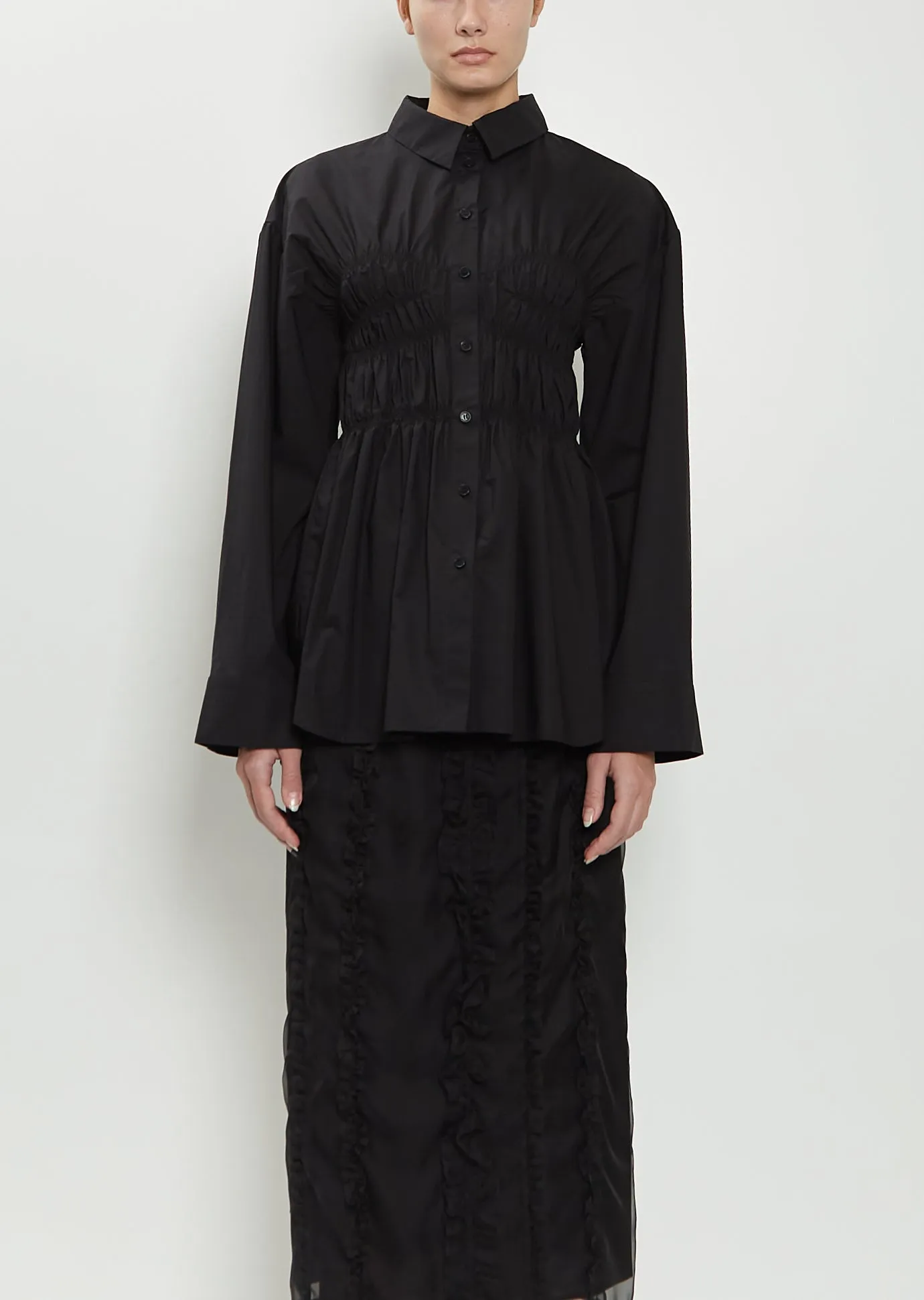 Braxton Cotton Shirt sold by La Garconne