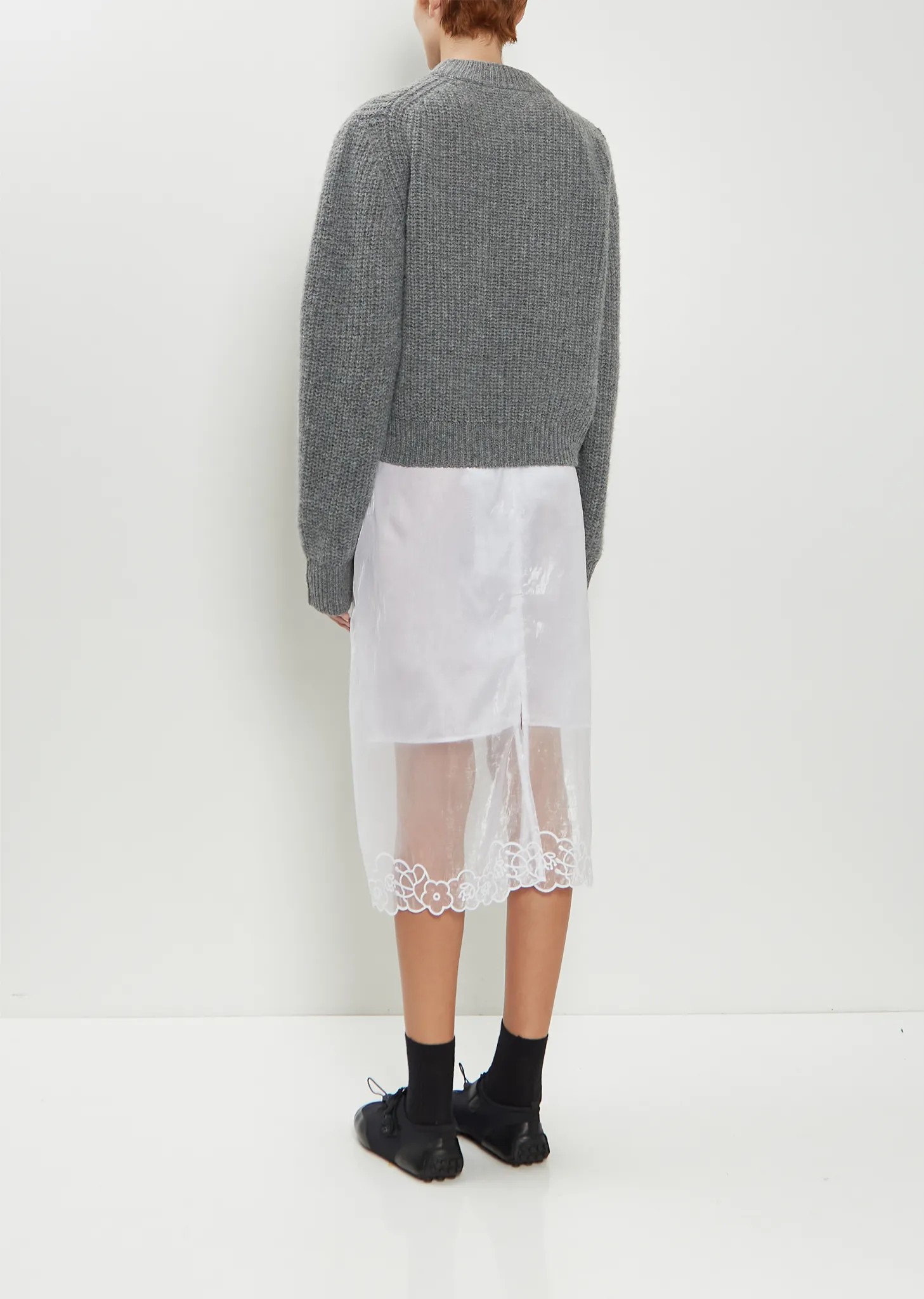 Bria Sheer Myrtia Skirt sold by La Garconne product image thumbnail 3