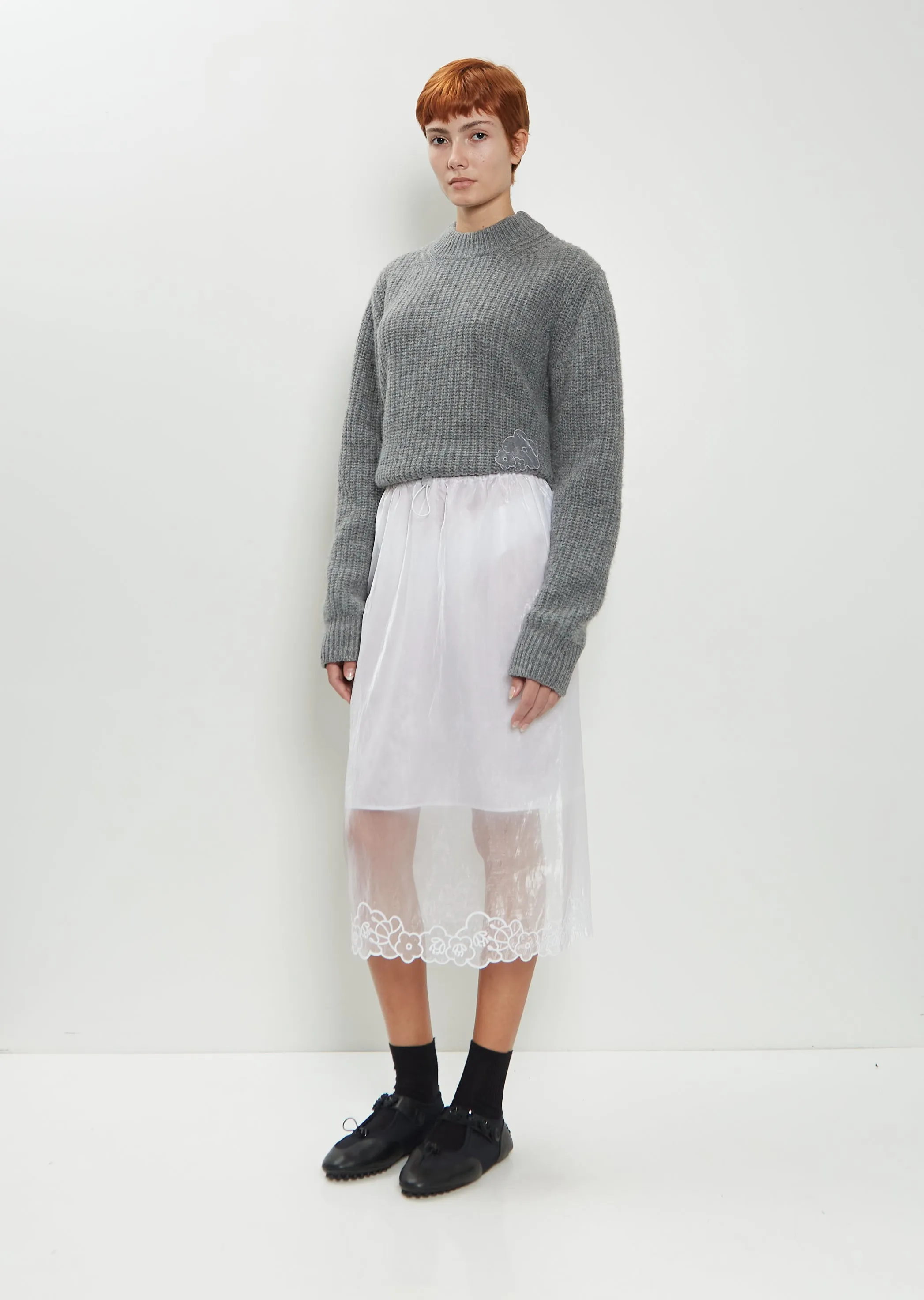 Bria Sheer Myrtia Skirt sold by La Garconne product image thumbnail 4