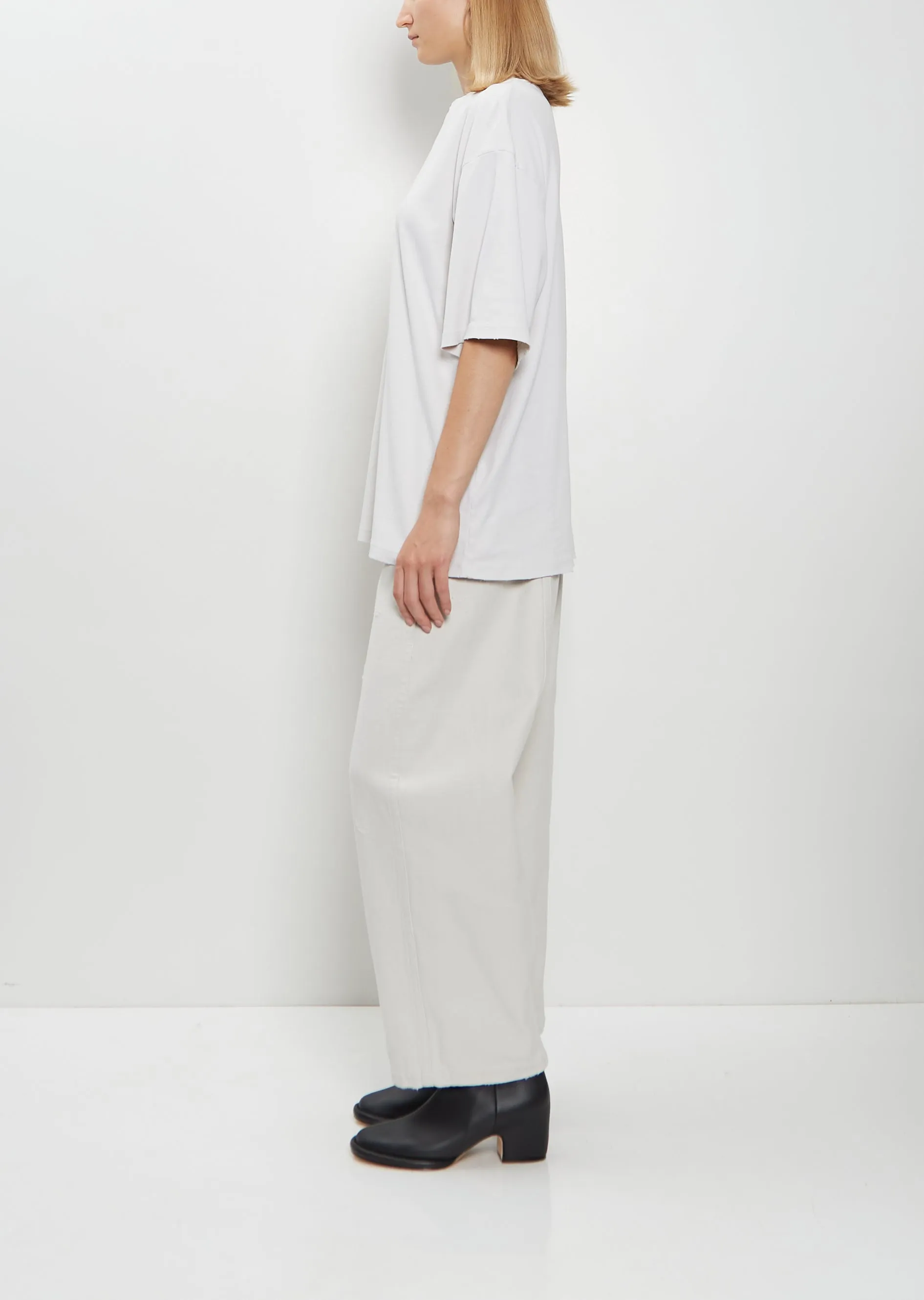 Worn Pima Cotton Tee sold by La Garconne product image thumbnail 2