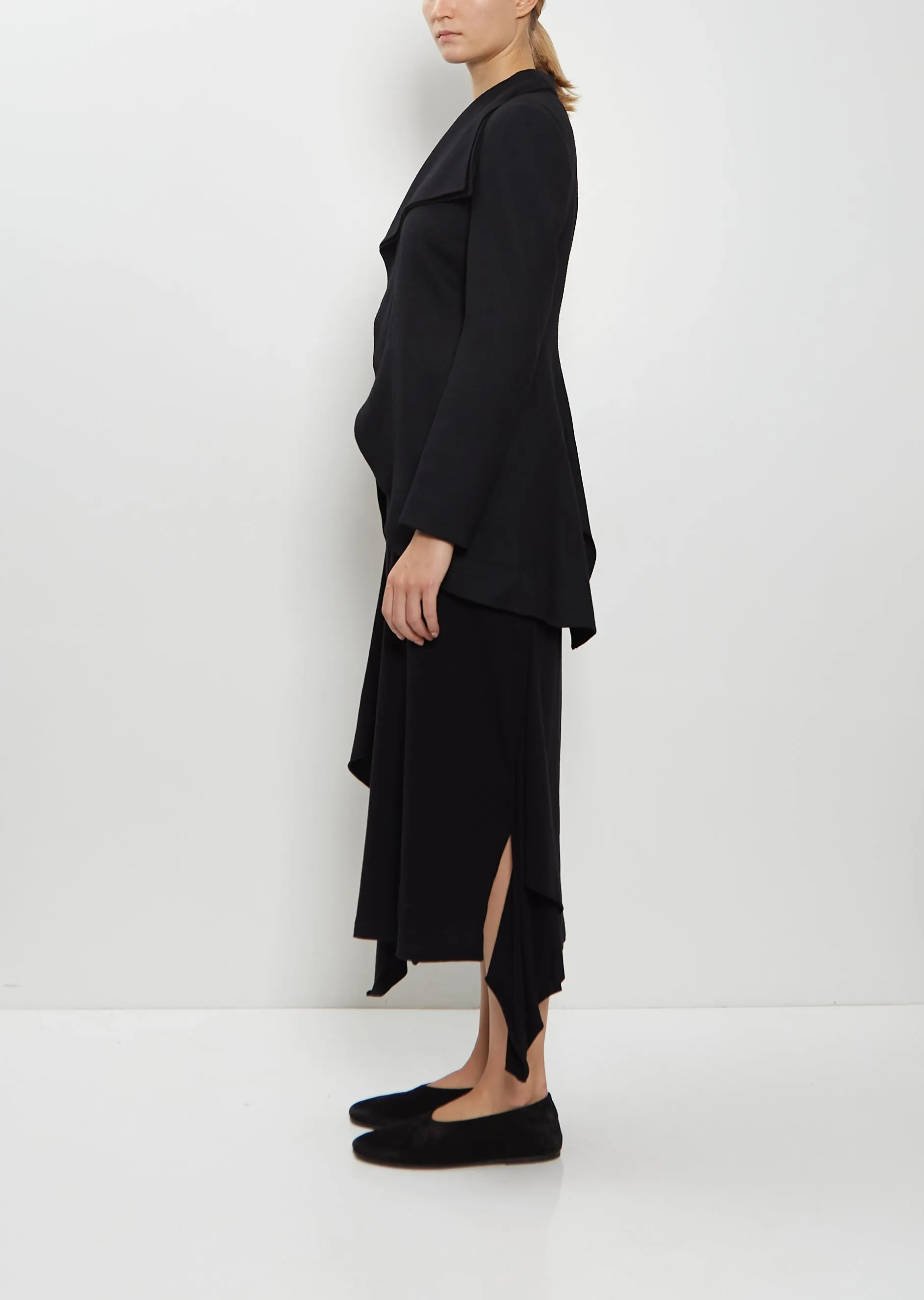 Asymmetric Rounded Hem Jacket sold by La Garconne product image thumbnail 2