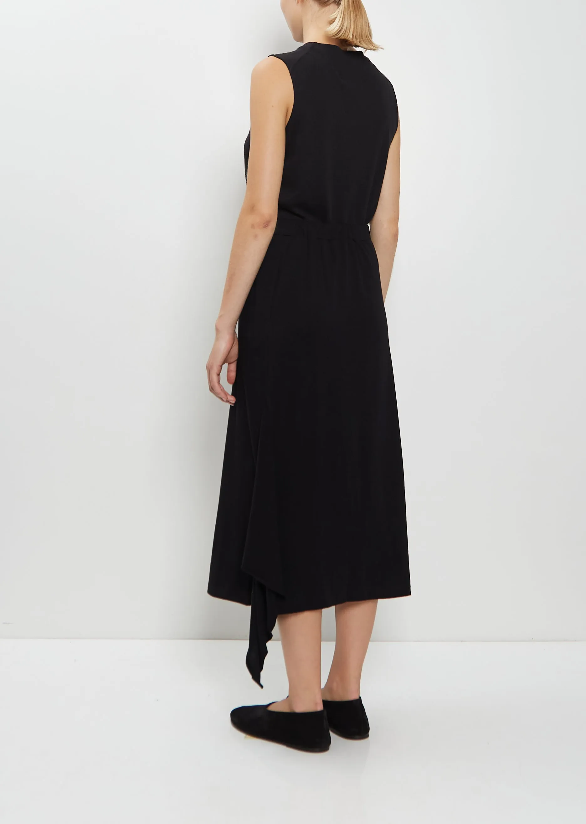 Cotton Jersey Draped Skirt sold by La Garconne product image thumbnail 3