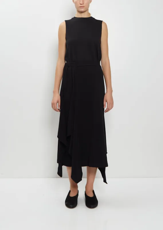 Cotton Jersey Draped Skirt sold by La Garconne