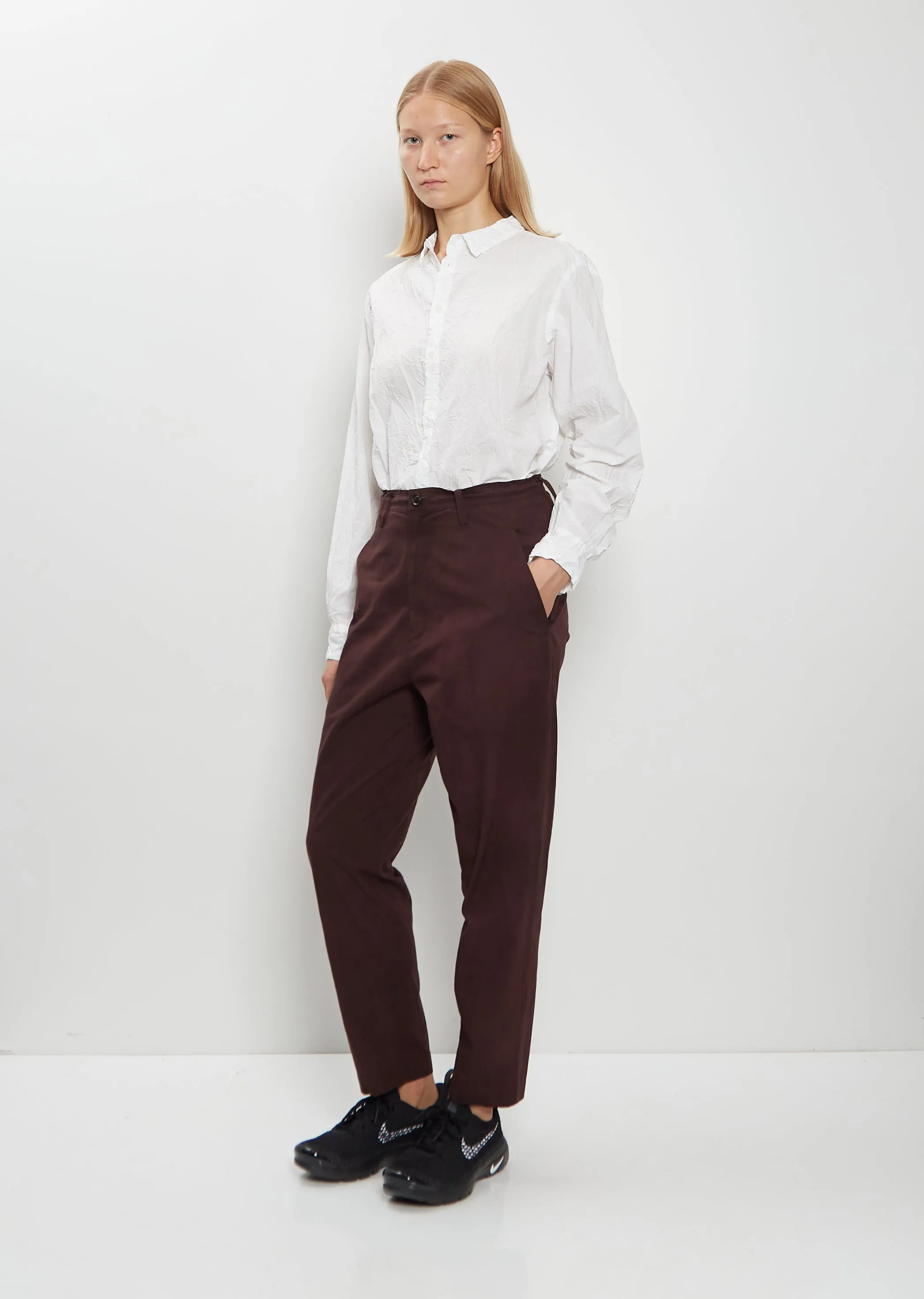 Cotton Wool Tapered Pants sold by La Garconne product image thumbnail 4