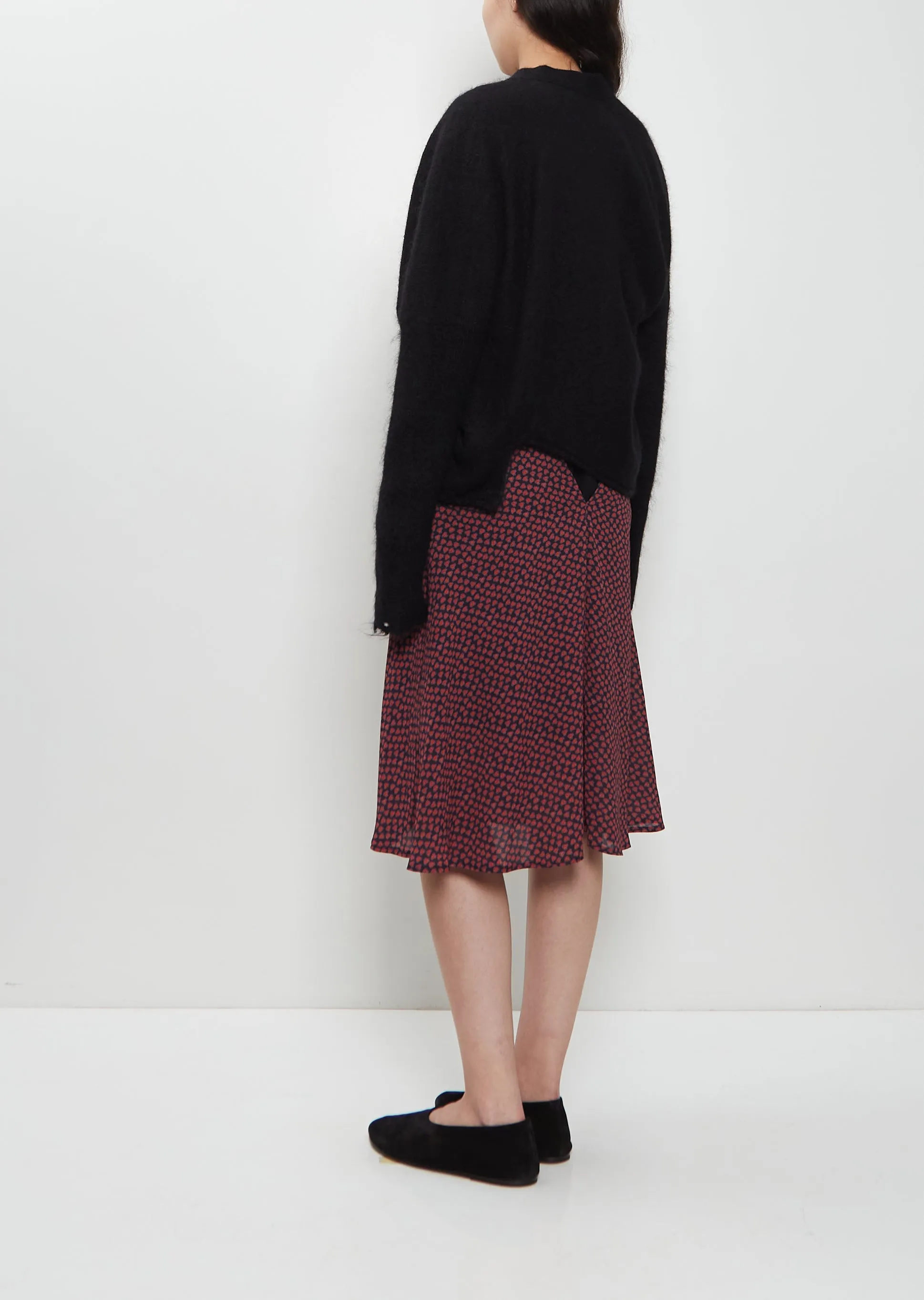 Wool Jersey Rib Knit Cardigan sold by La Garconne product image thumbnail 3