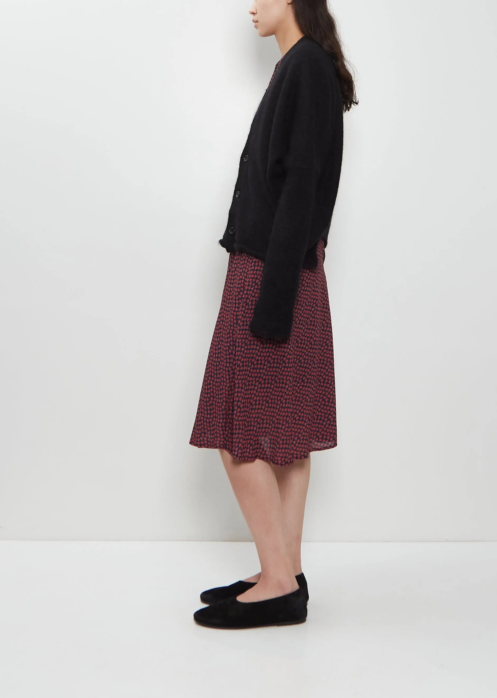 Wool Jersey Rib Knit Cardigan sold by La Garconne product image thumbnail 2