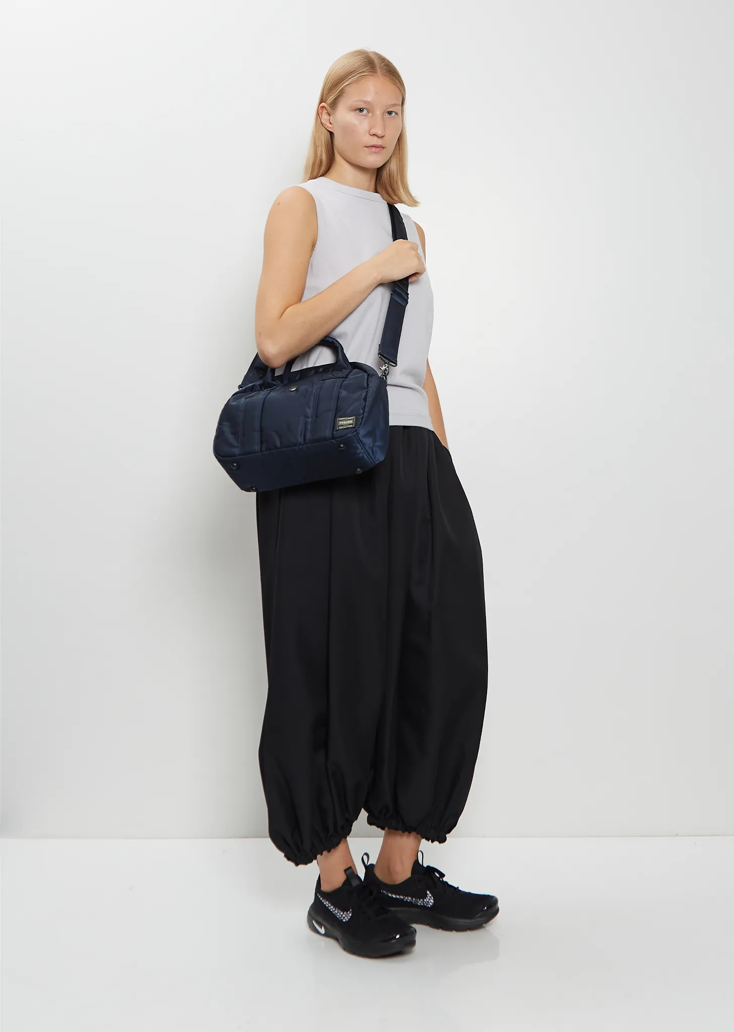 Tanker Technical Boston Bag — Navy sold by La Garconne product image thumbnail 3