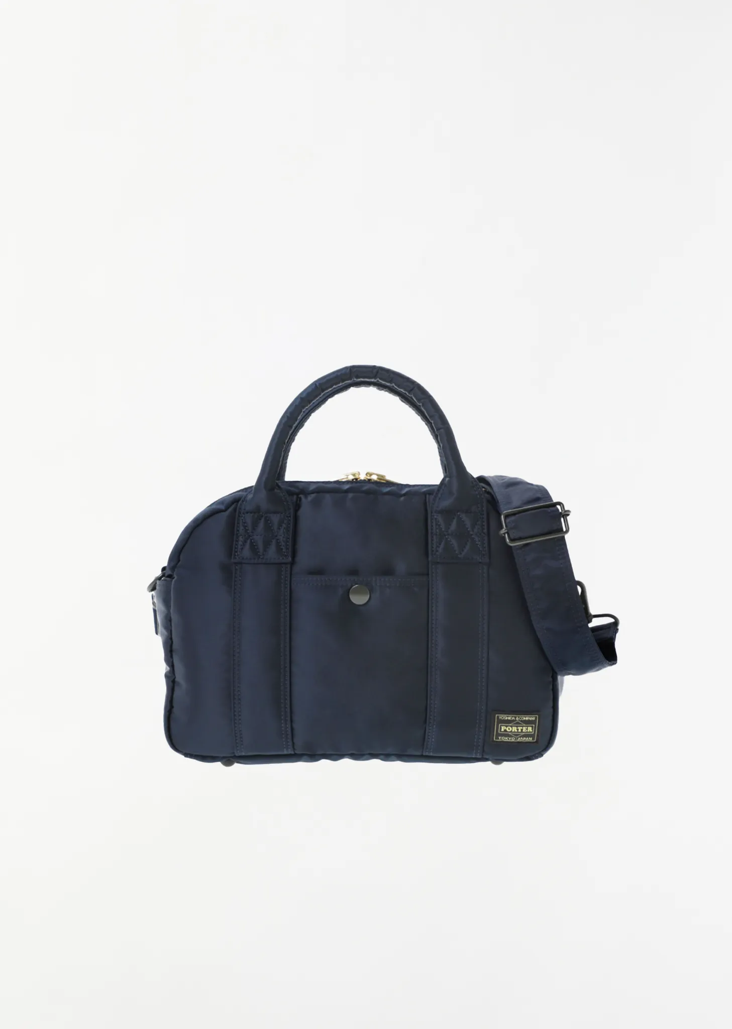 Tanker Technical Boston Bag — Navy sold by La Garconne