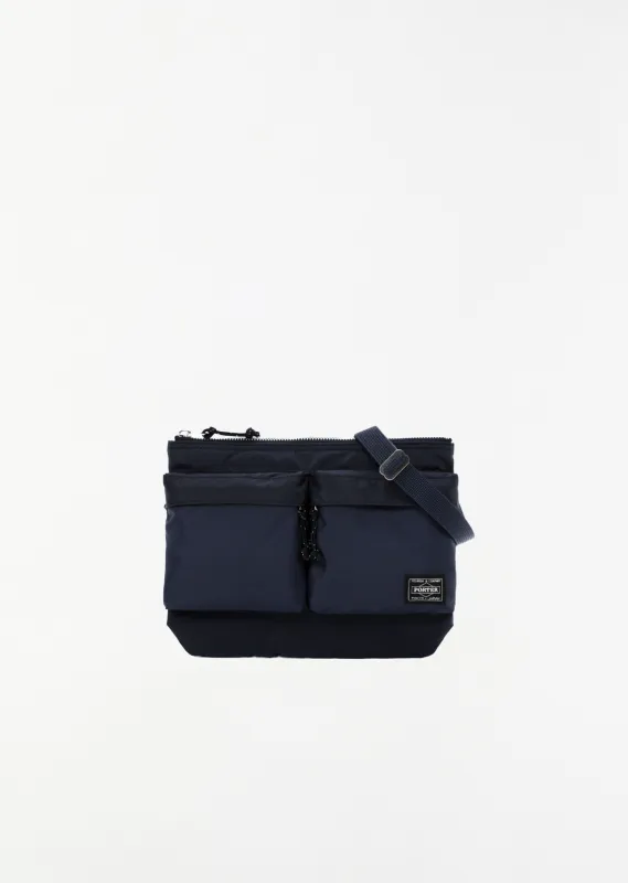 Force Technical Shoulder Bag — Navy sold by La Garconne