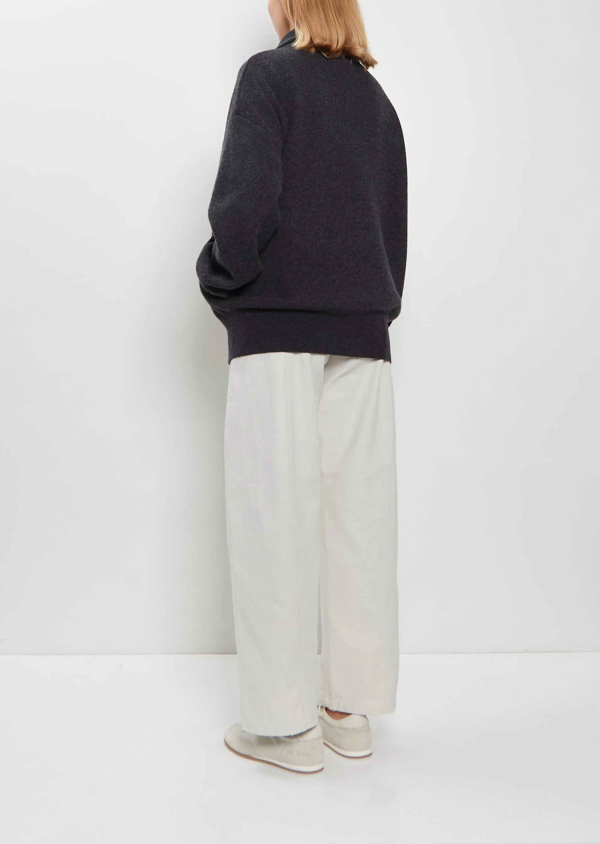 n°319 Xtra Out Cashmere Cardigan — Shadow sold by La Garconne product image thumbnail 3