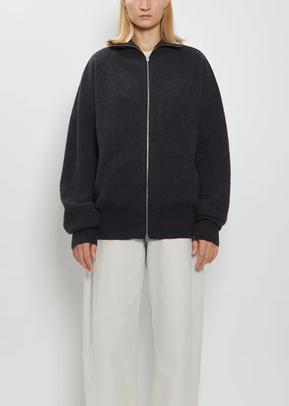 n°319 Xtra Out Cashmere Cardigan — Shadow sold by La Garconne