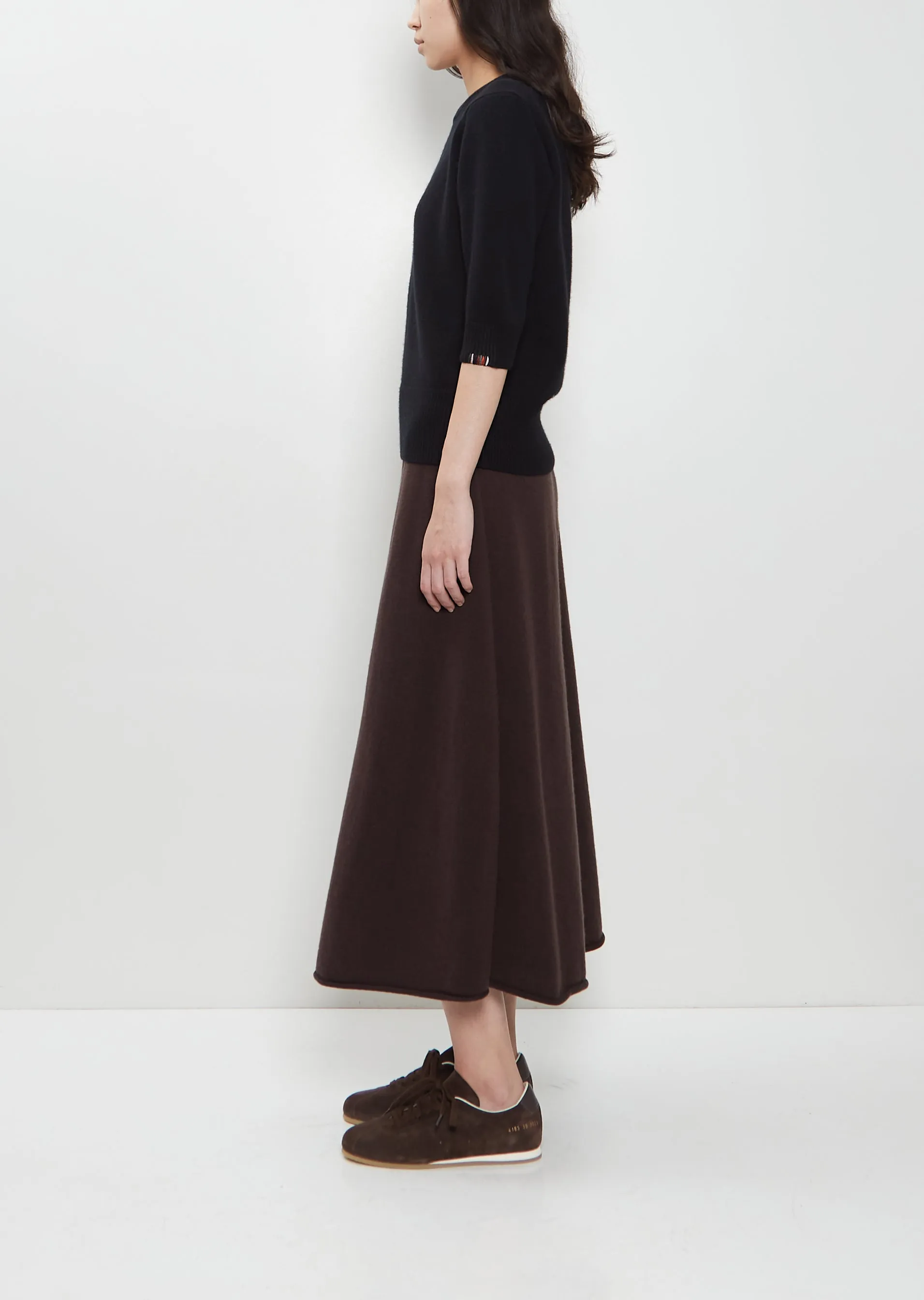 n°432 Well Lamb Cashmere Sweater — Raven sold by La Garconne product image thumbnail 2