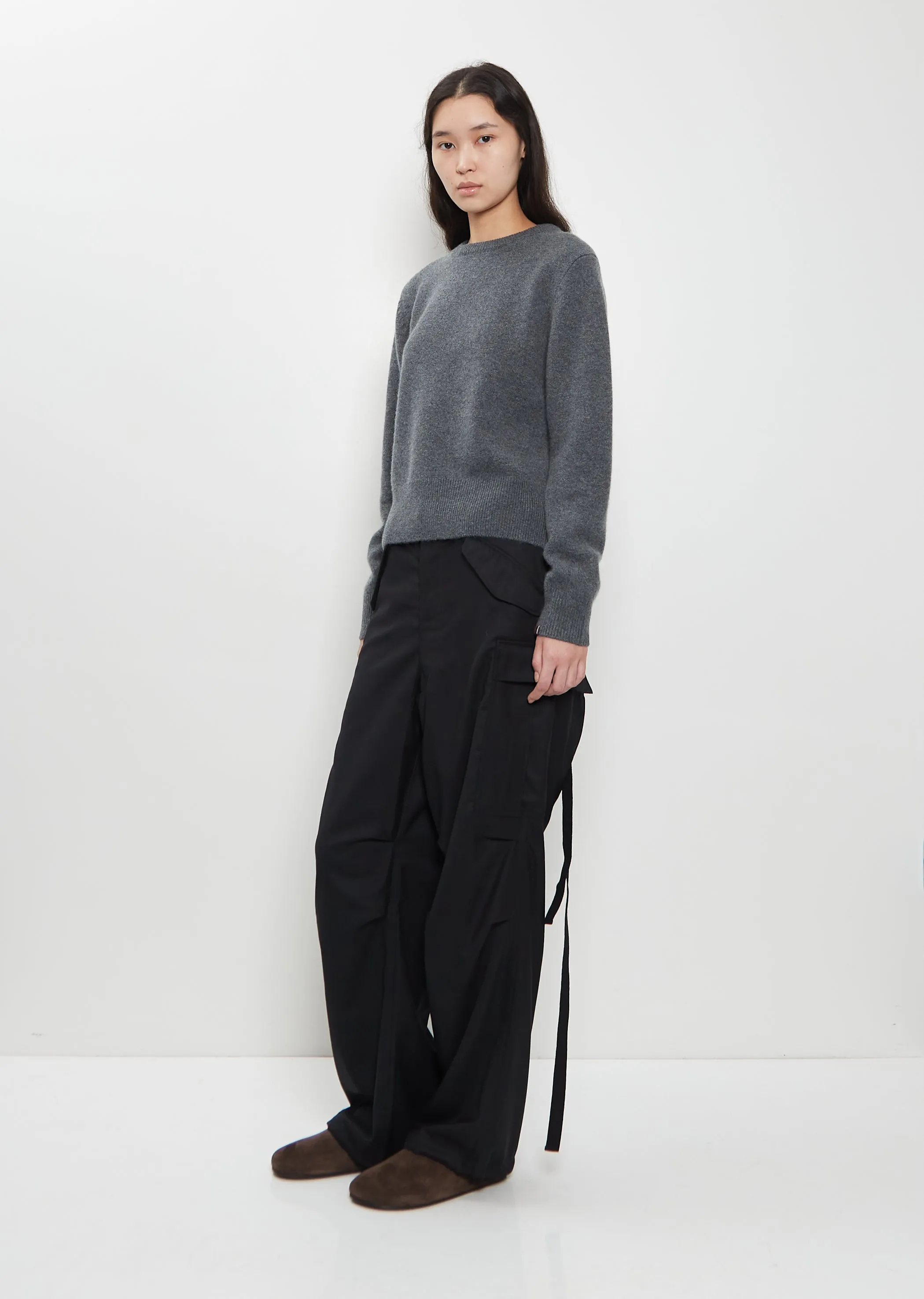 n°430 Jeanne Stretch Cashmere Sweater — Felt sold by La Garconne product image thumbnail 4