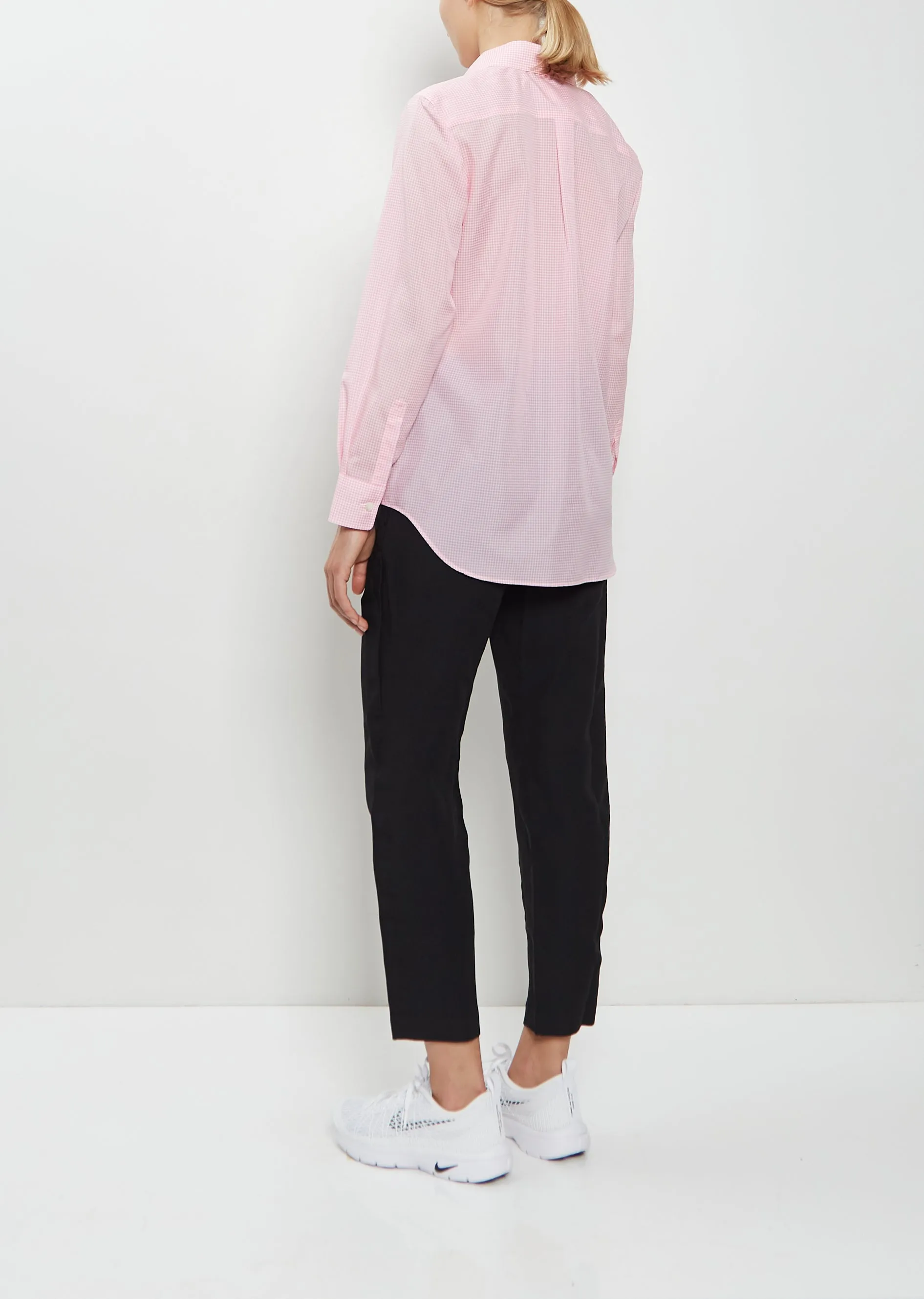 Classic Collar Lightweight Shirt — Pink sold by La Garconne product image thumbnail 3