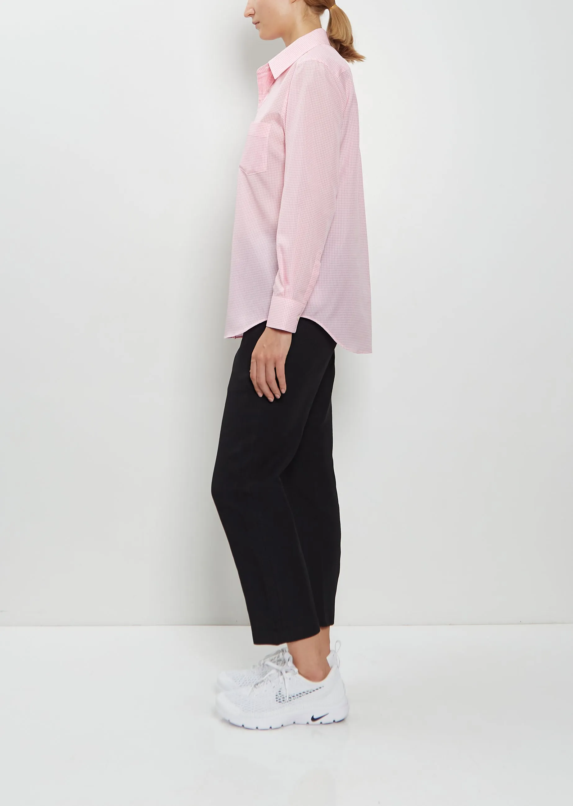 Classic Collar Lightweight Shirt — Pink sold by La Garconne product image thumbnail 2