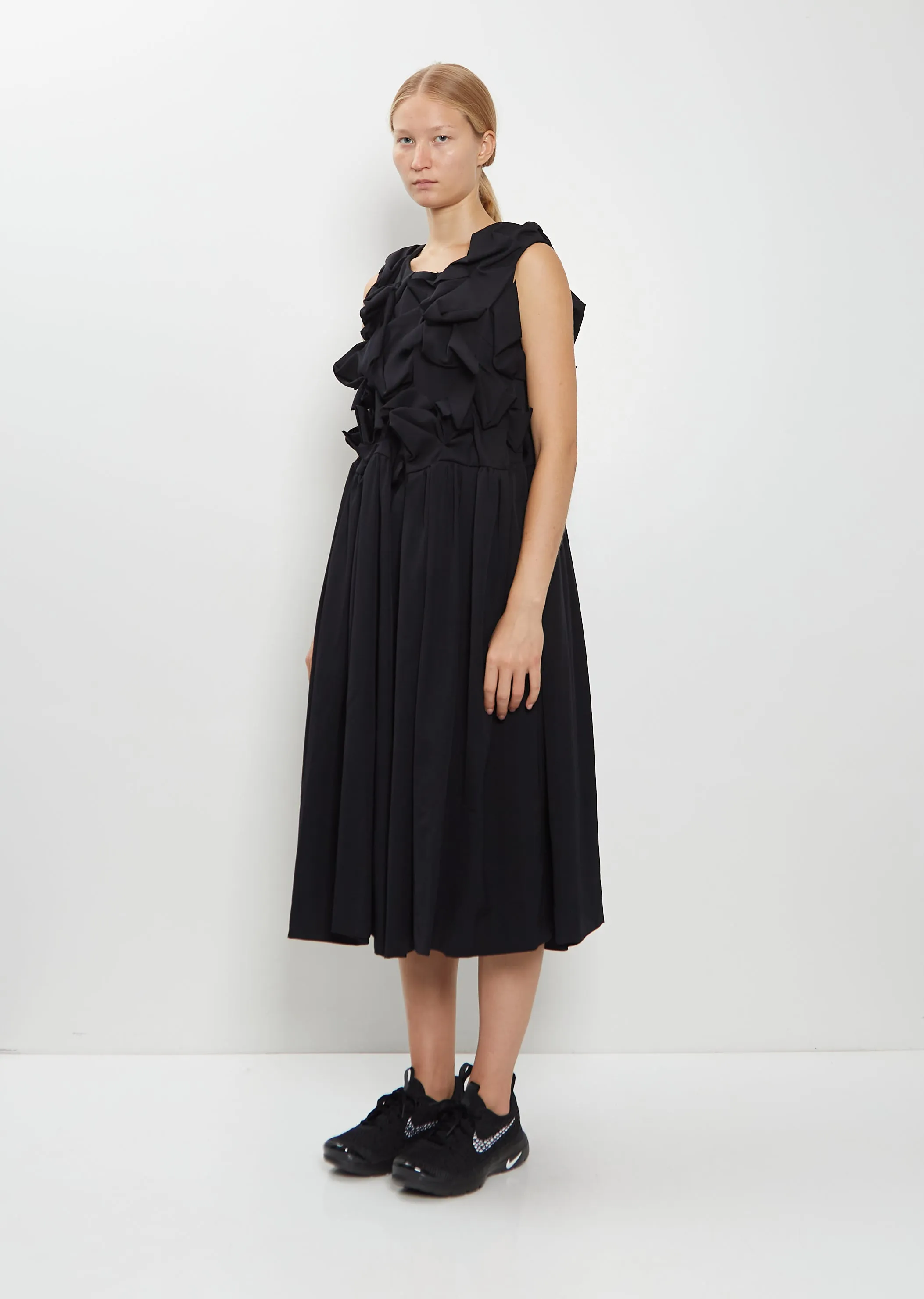 Sculptural Details Wool Dress sold by La Garconne product image thumbnail 4