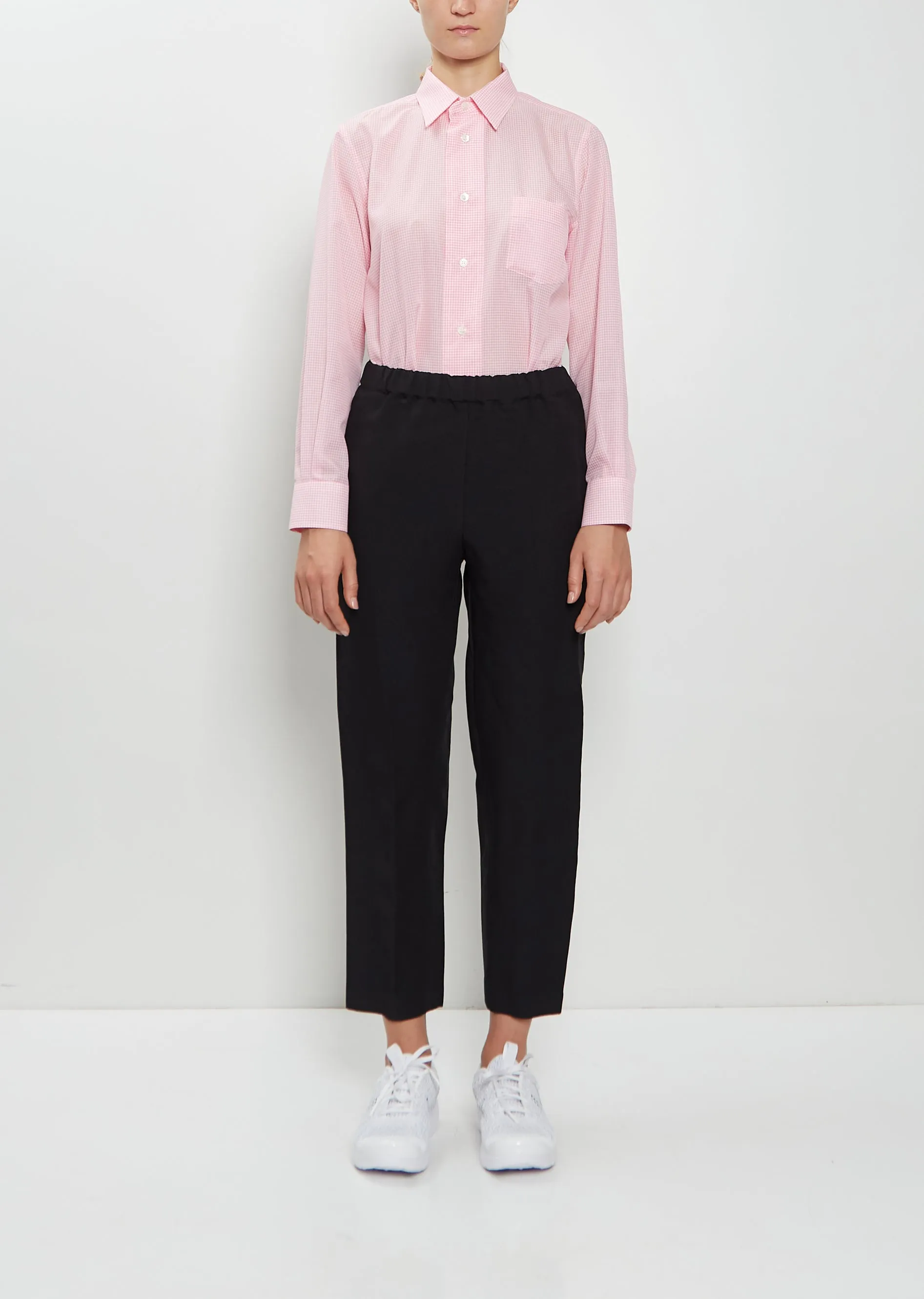 Tapered Twill Pants sold by La Garconne