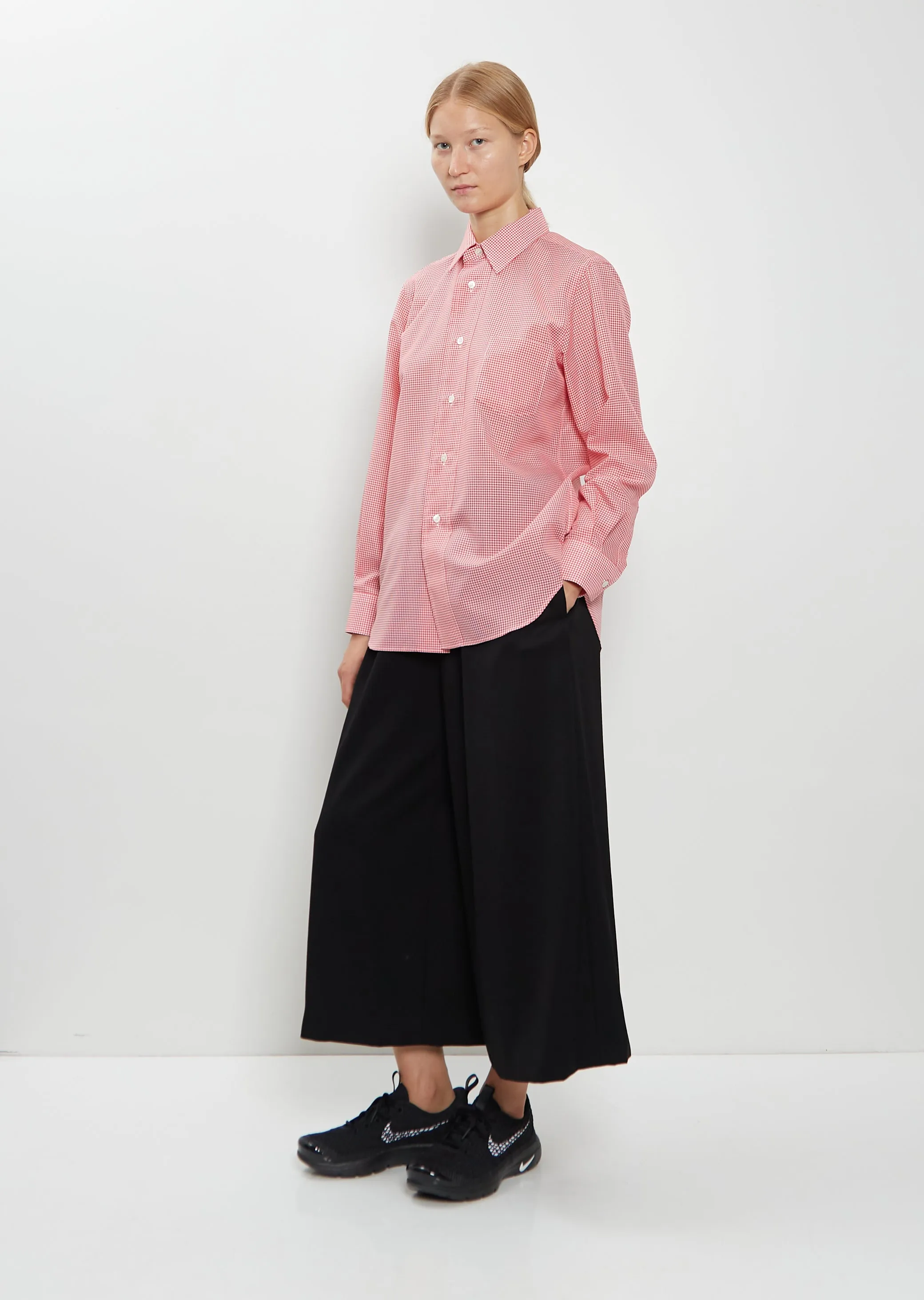 Wide Pull-On Wool Pants sold by La Garconne product image thumbnail 4