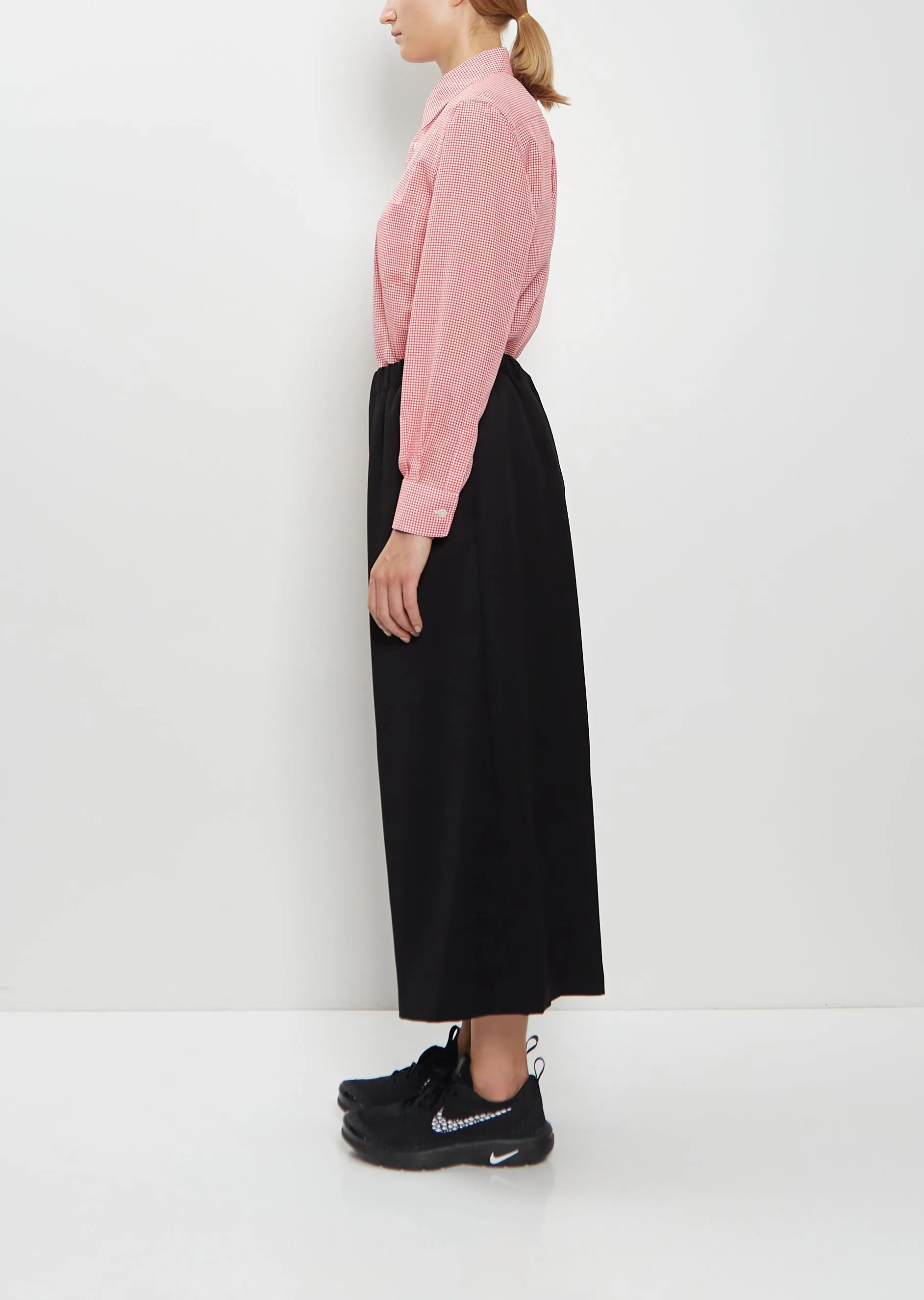 Wide Pull-On Wool Pants sold by La Garconne product image thumbnail 2