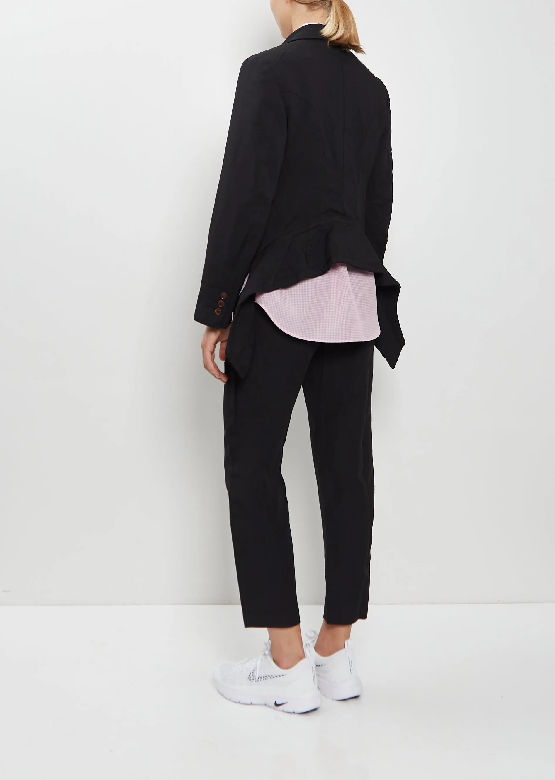 Draped Panel Twill Jacket sold by La Garconne product image thumbnail 3