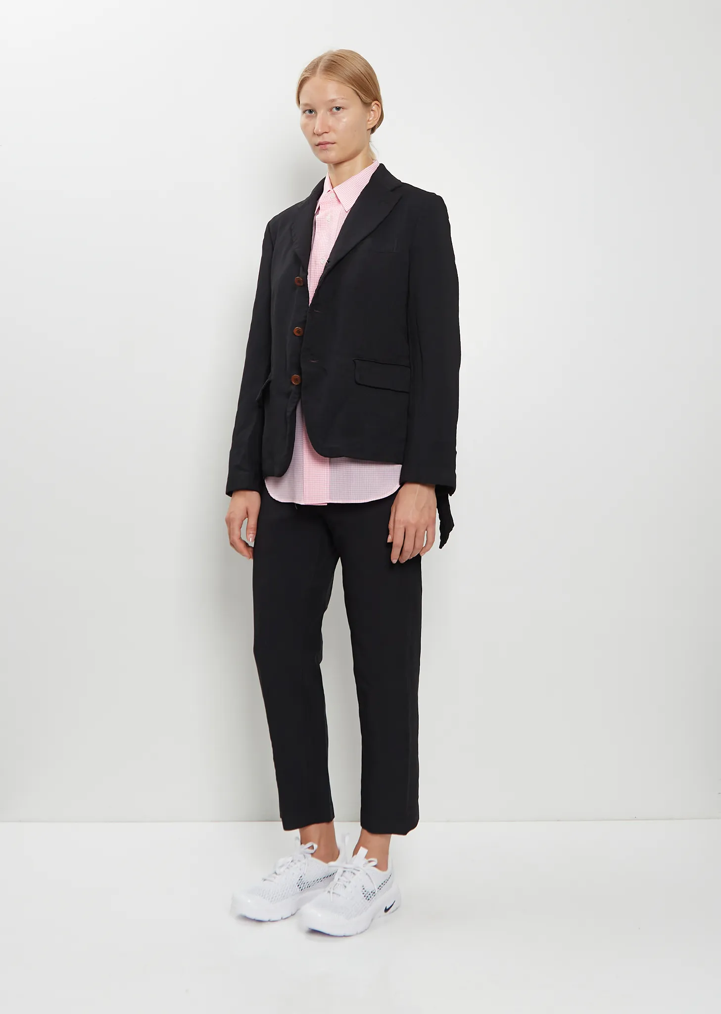 Draped Panel Twill Jacket sold by La Garconne product image thumbnail 4