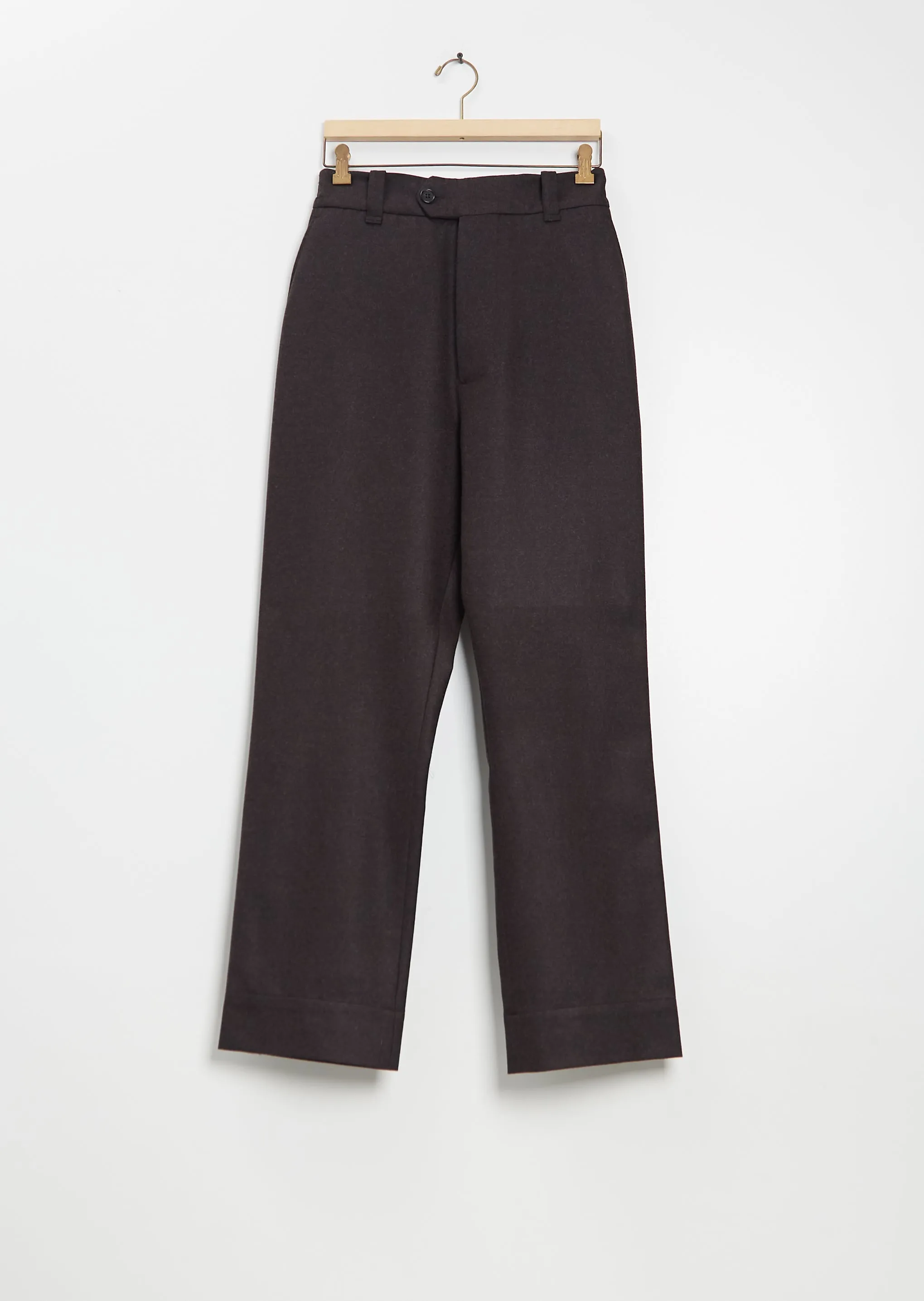 Relaxed Wool Trousers sold by La Garconne