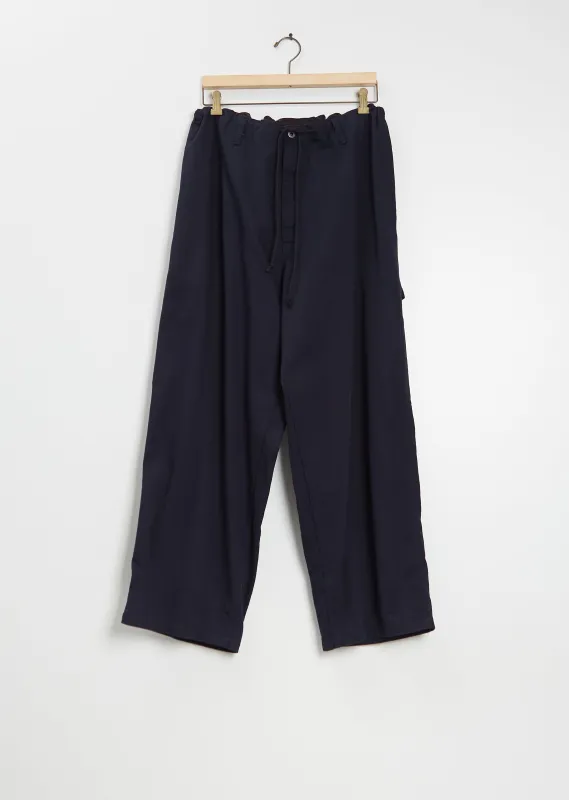 3ST Painter Cotton Pants — Navy sold by La Garconne