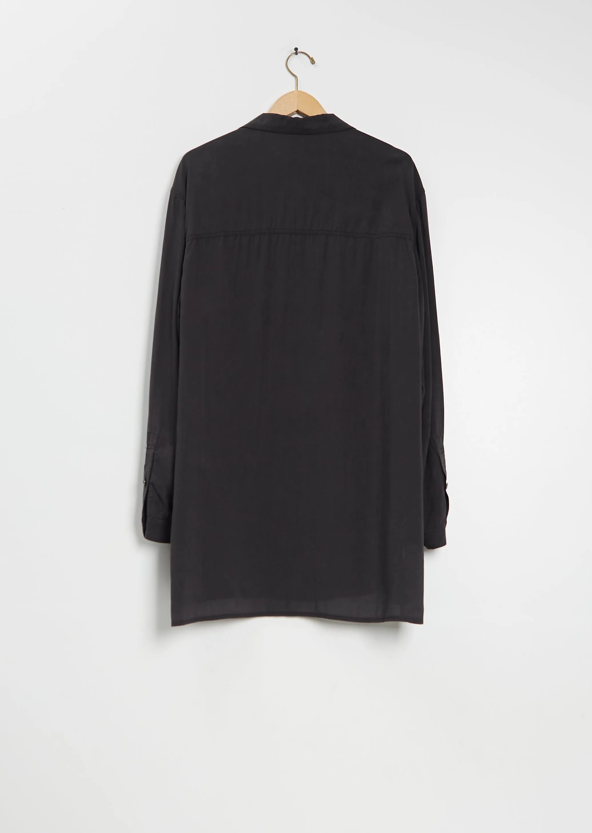 Fluid Notched Collar Shirt sold by La Garconne product image thumbnail 2