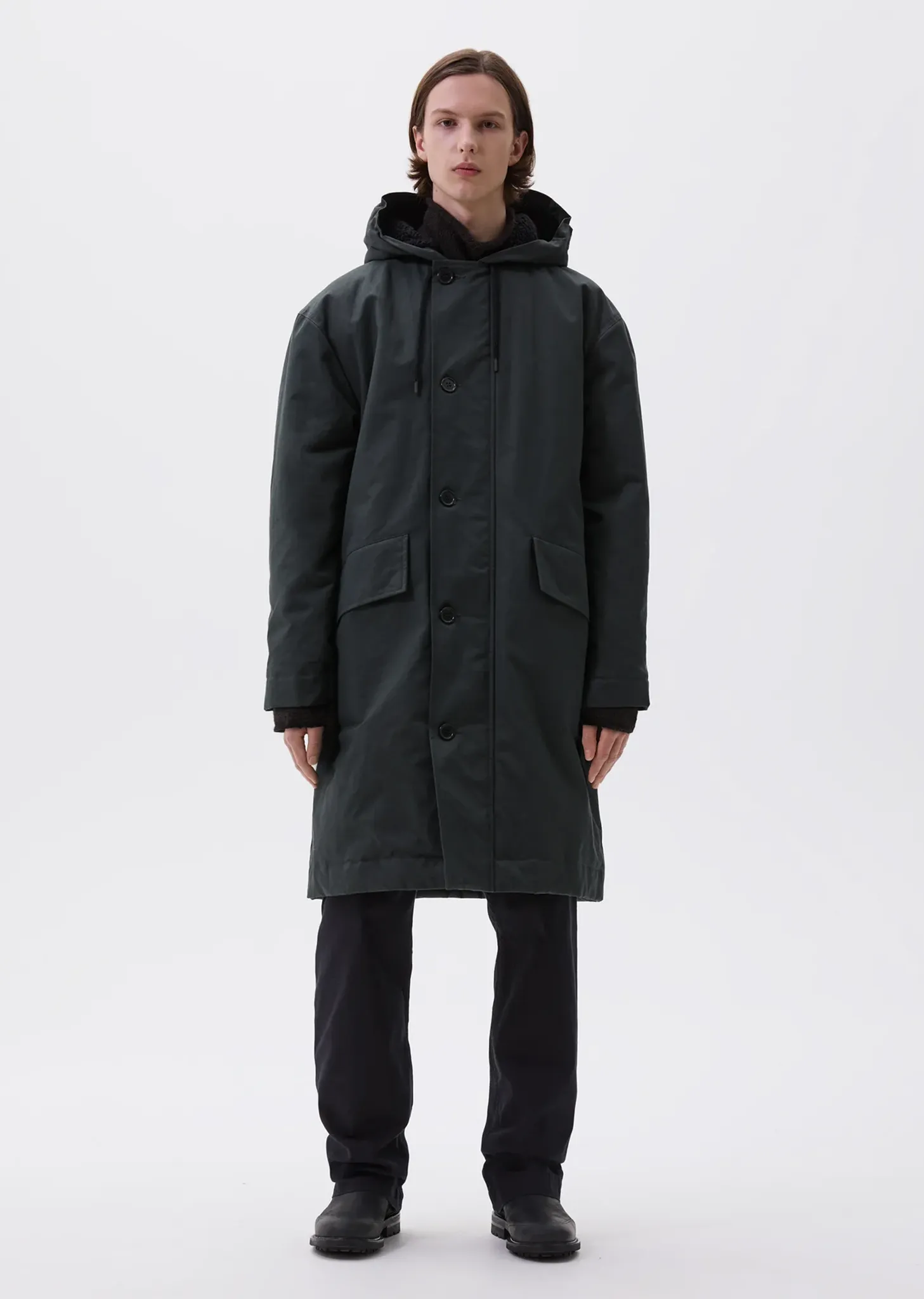 Hooded Cotton Parka sold by La Garconne product image thumbnail 3